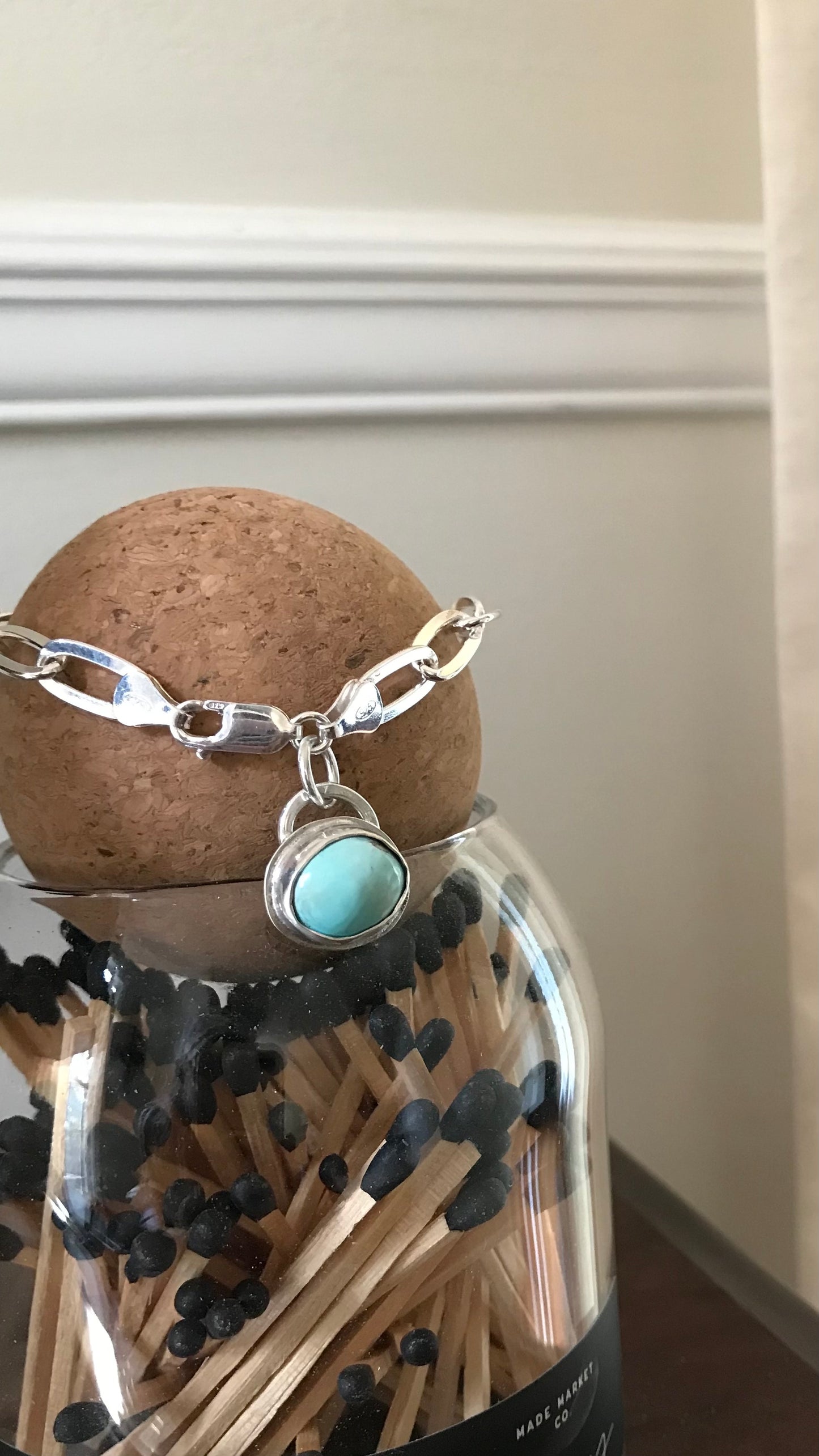 Turquoise Charm Bracelet