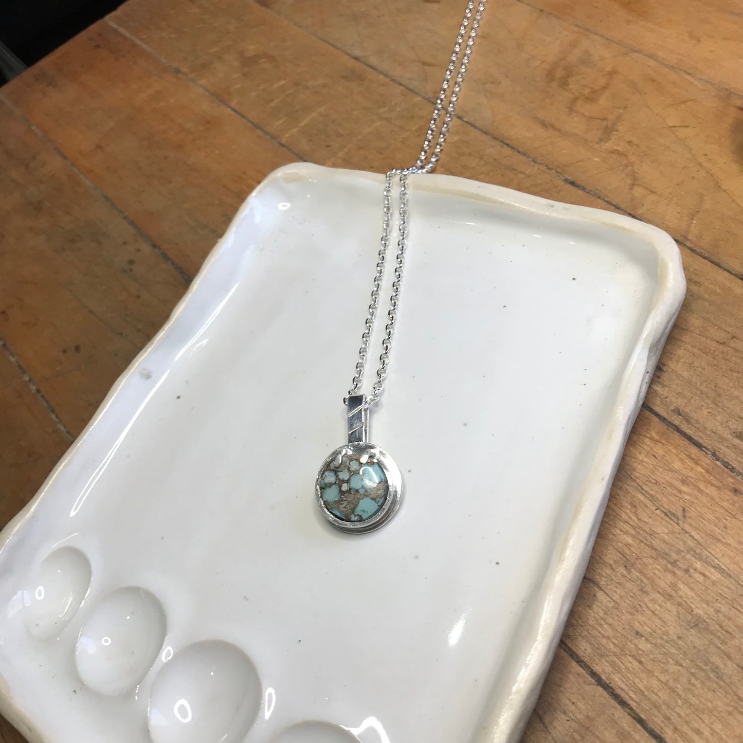 Baby Blue Turquoise Necklace