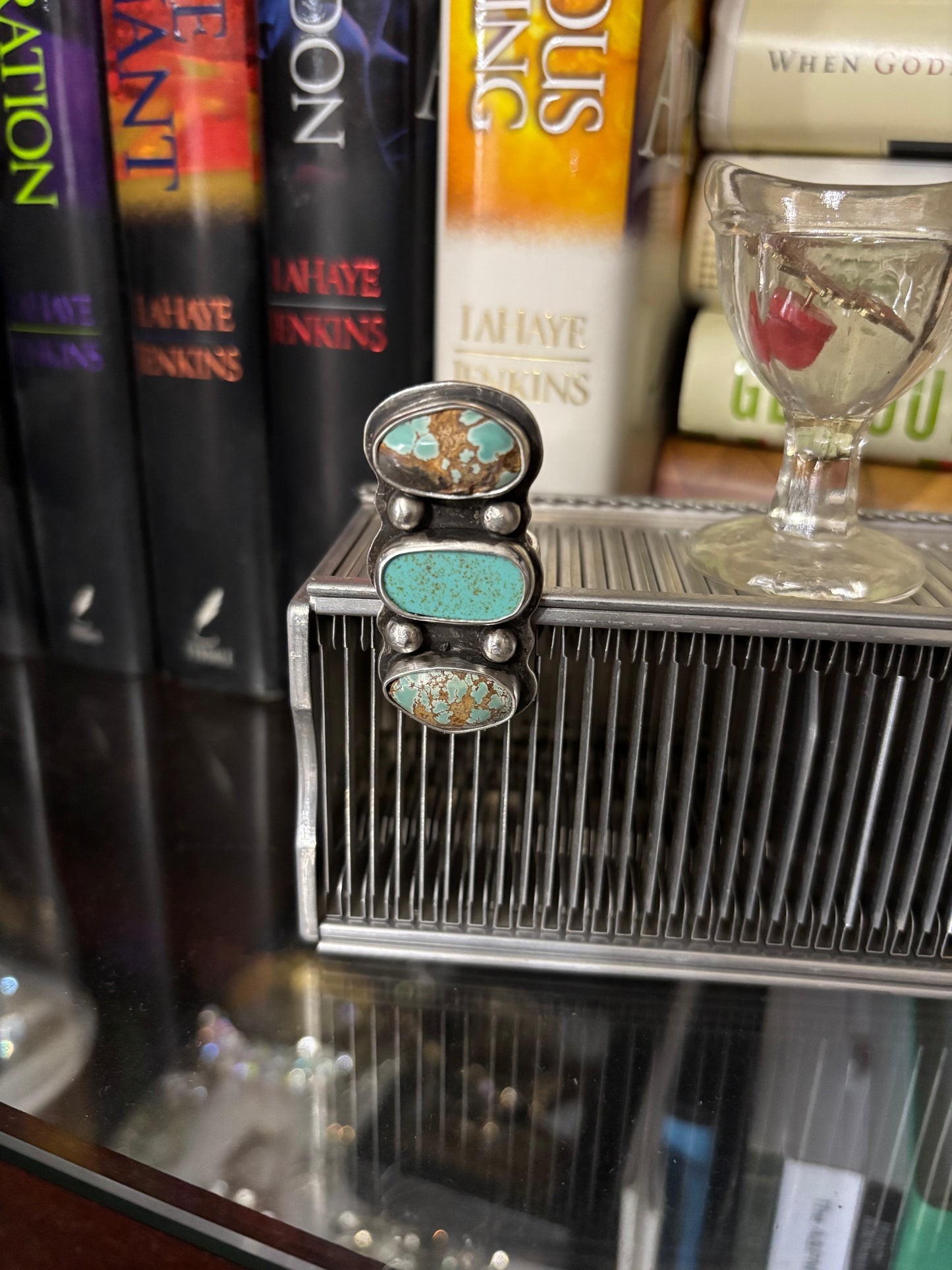 Sky Cloud Turquoise Ring