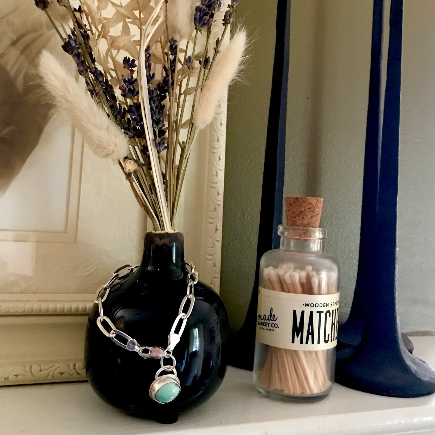 Turquoise Charm Bracelet