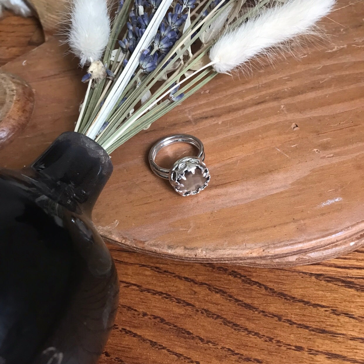 Smokey Topaz Ring