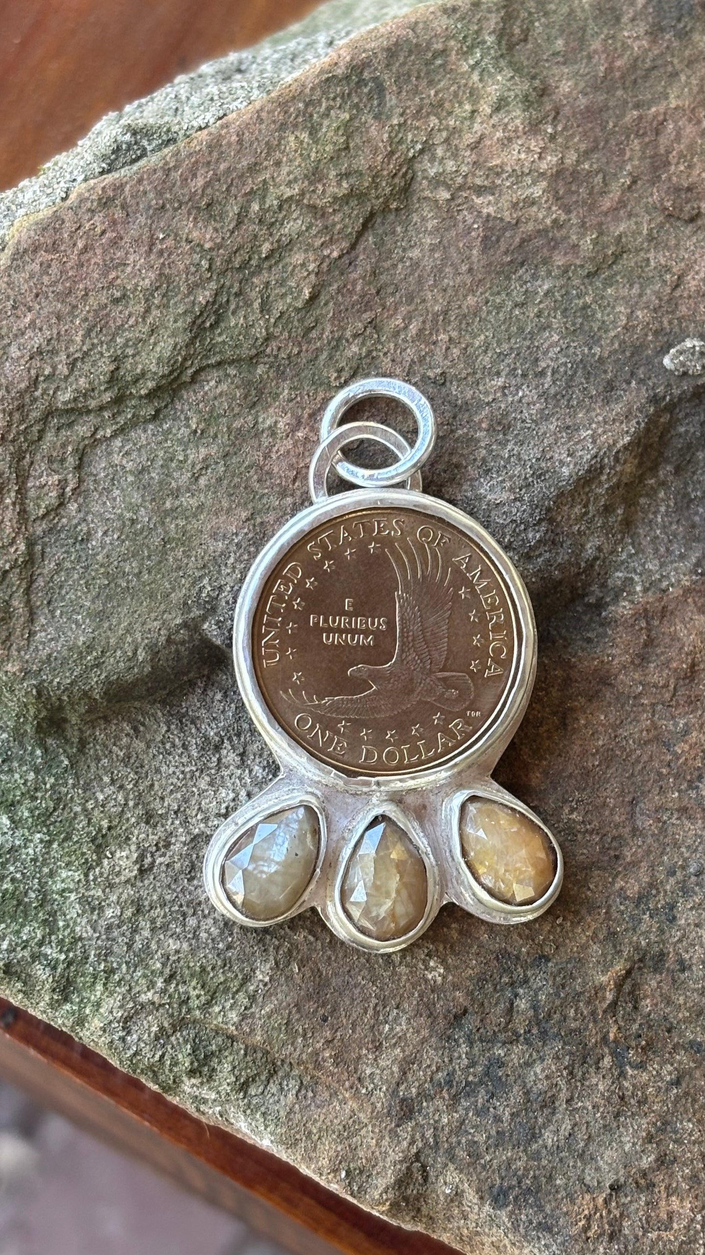 Golden Sunstone Pendant