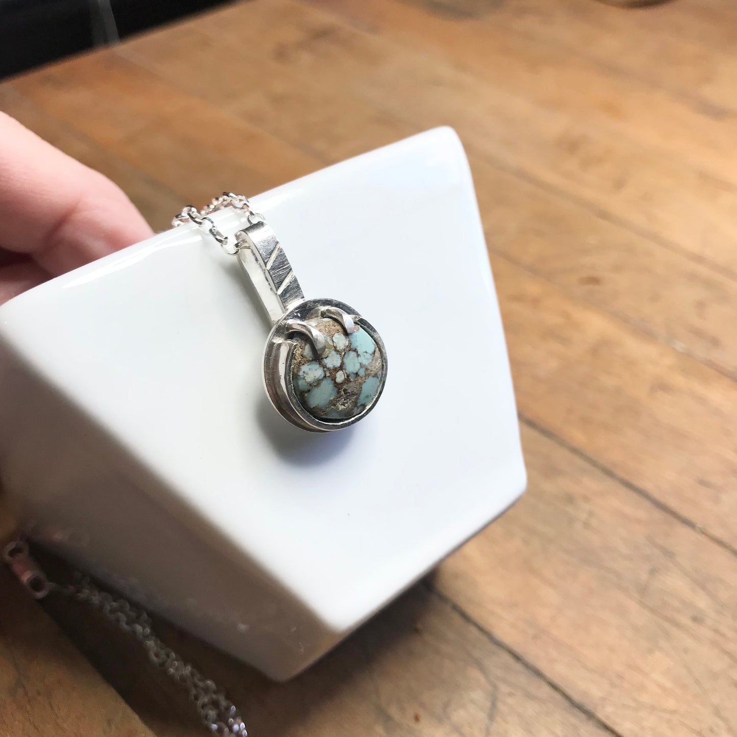 Baby Blue Turquoise Necklace