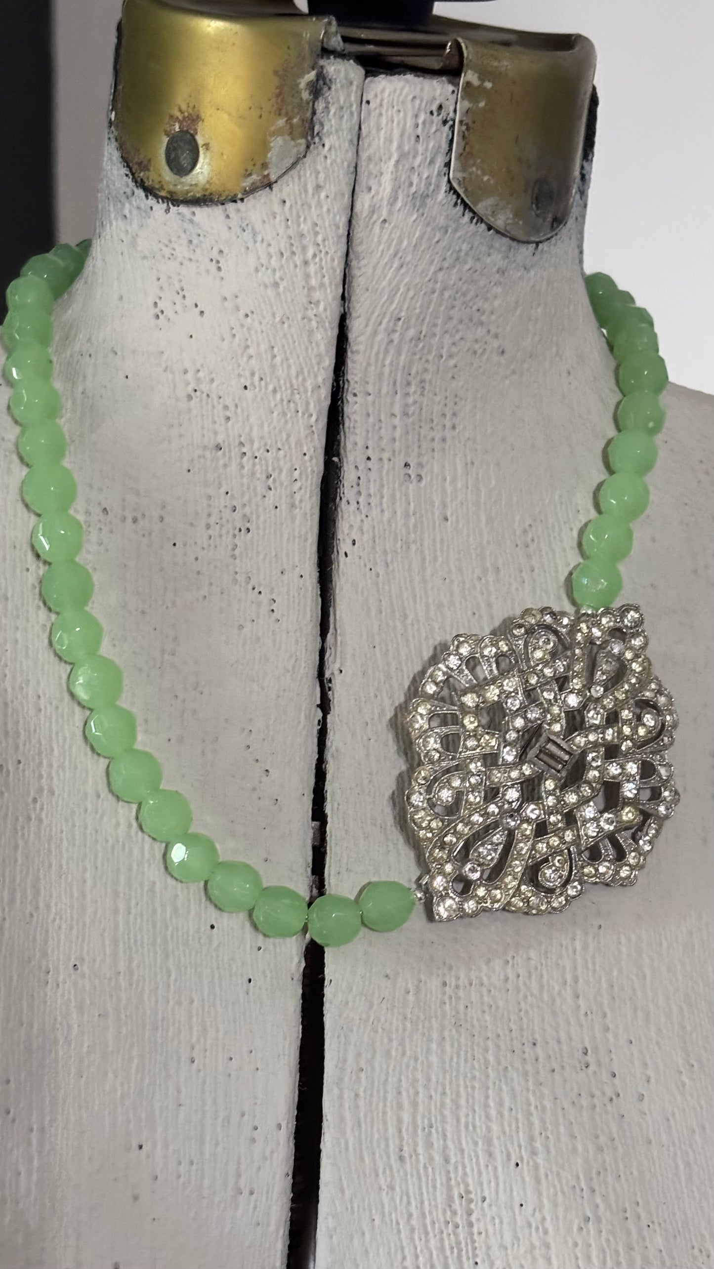Vintage - Brooch Necklace