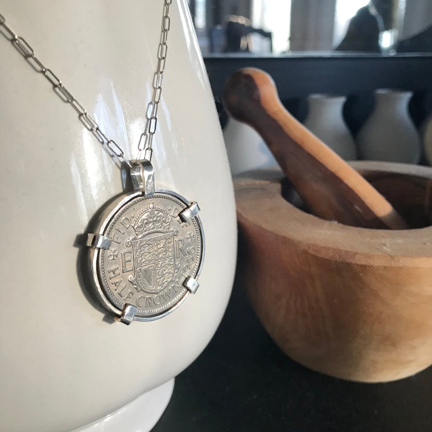 1956 Elizabeth II Coin Necklace