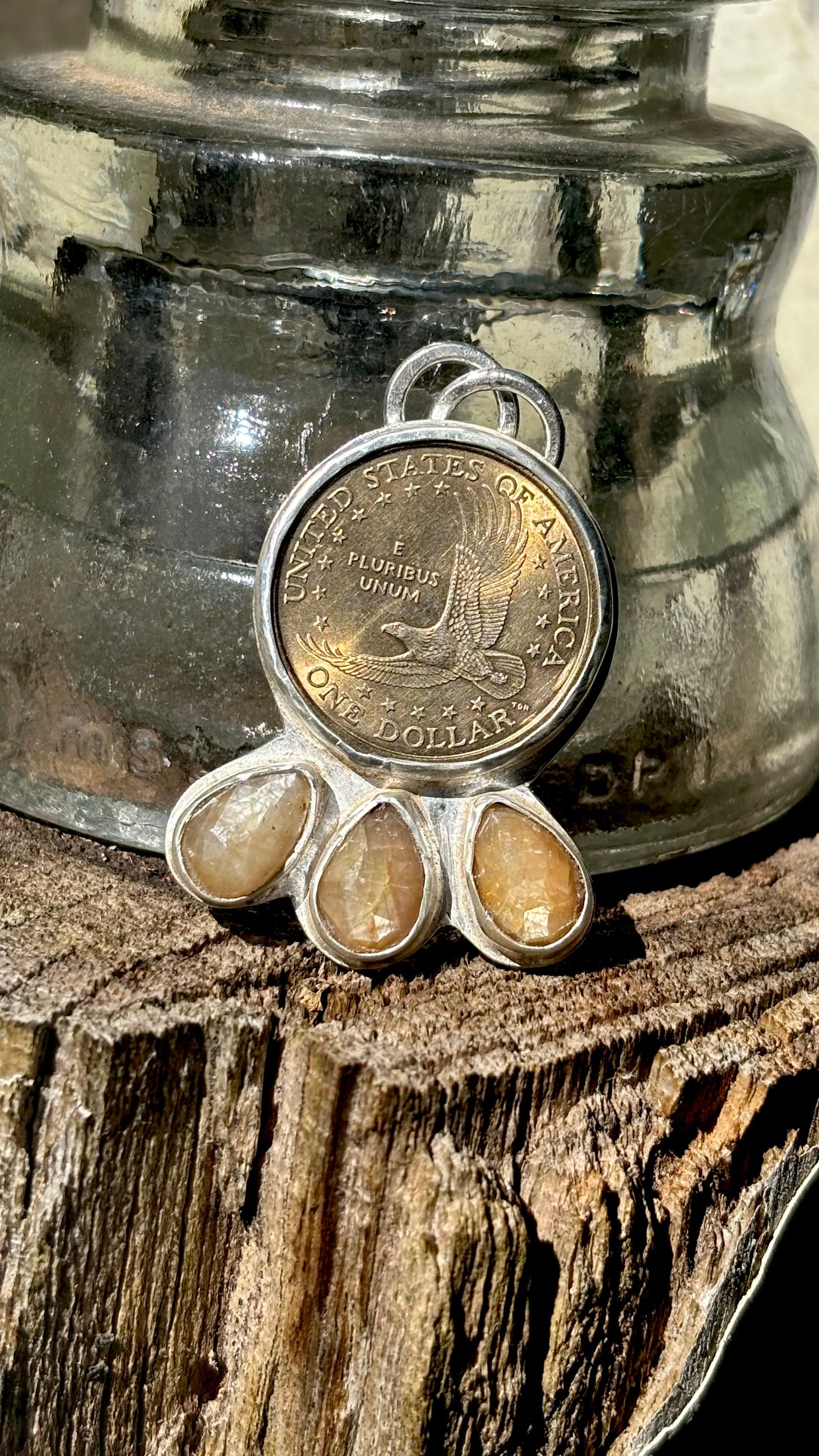 Golden Sunstone Pendant