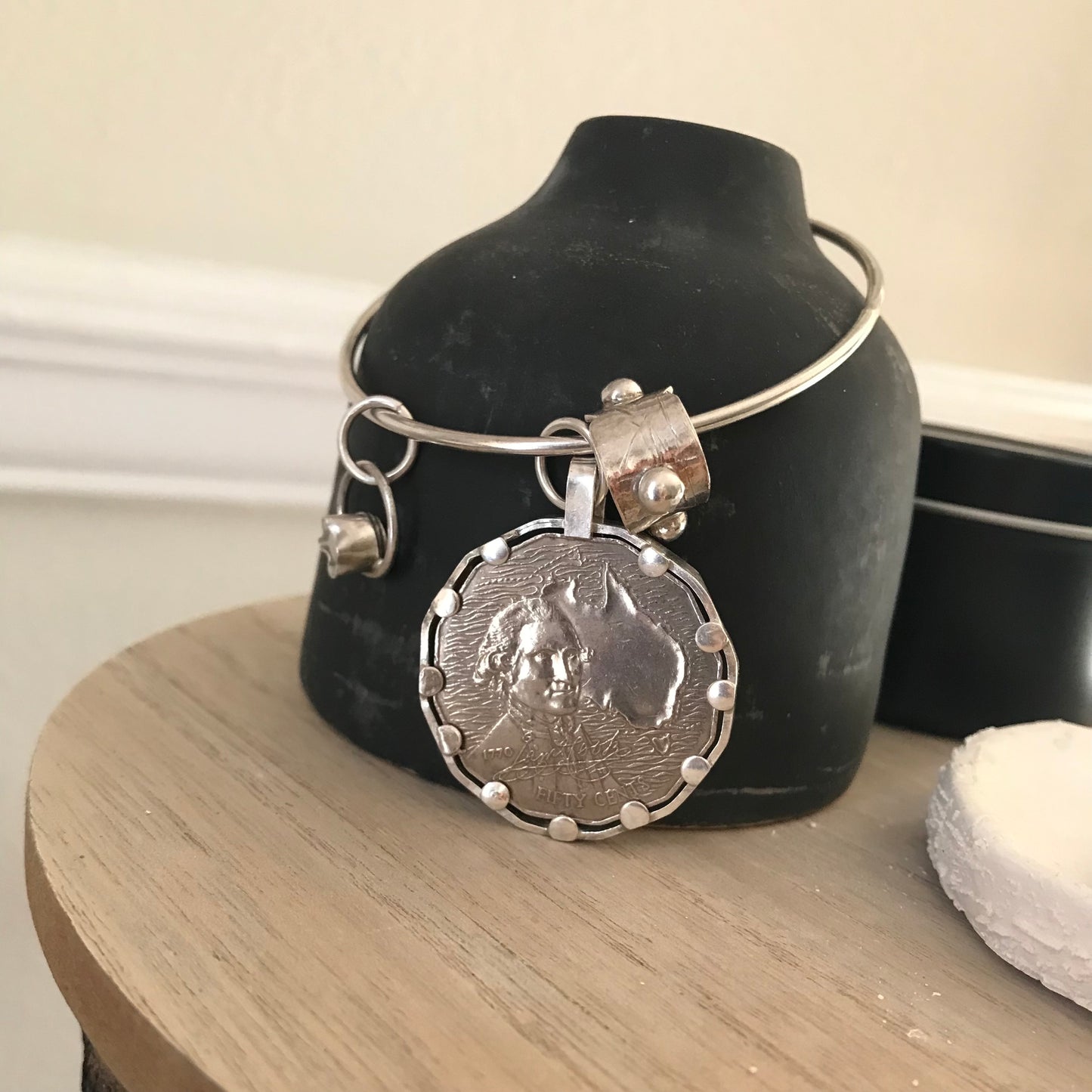 Queen Elizabeth II Coin Bangle 1970
