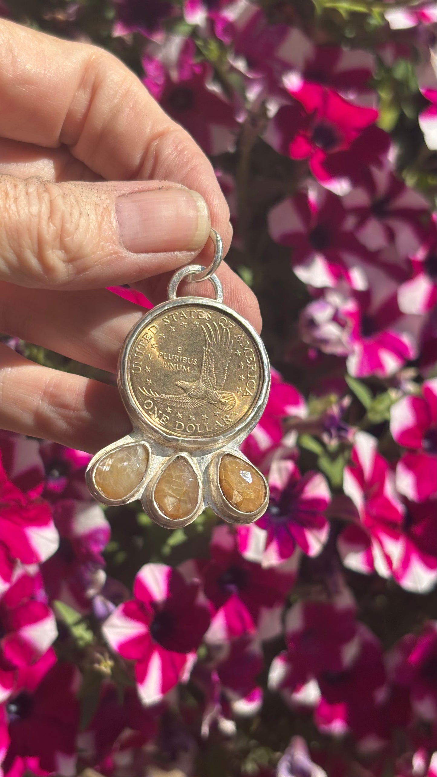 Golden Sunstone Pendant
