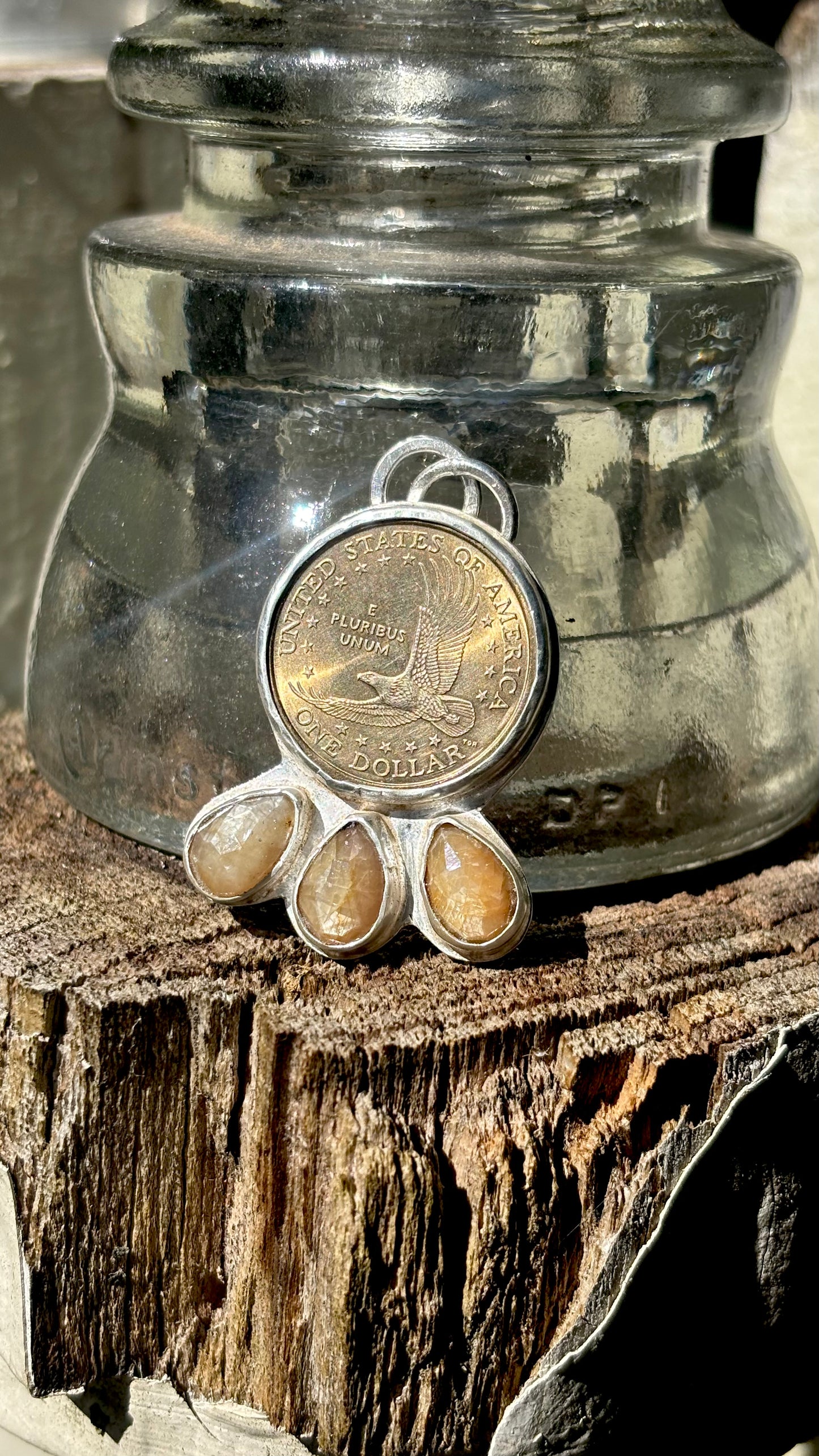 Golden Sunstone Pendant