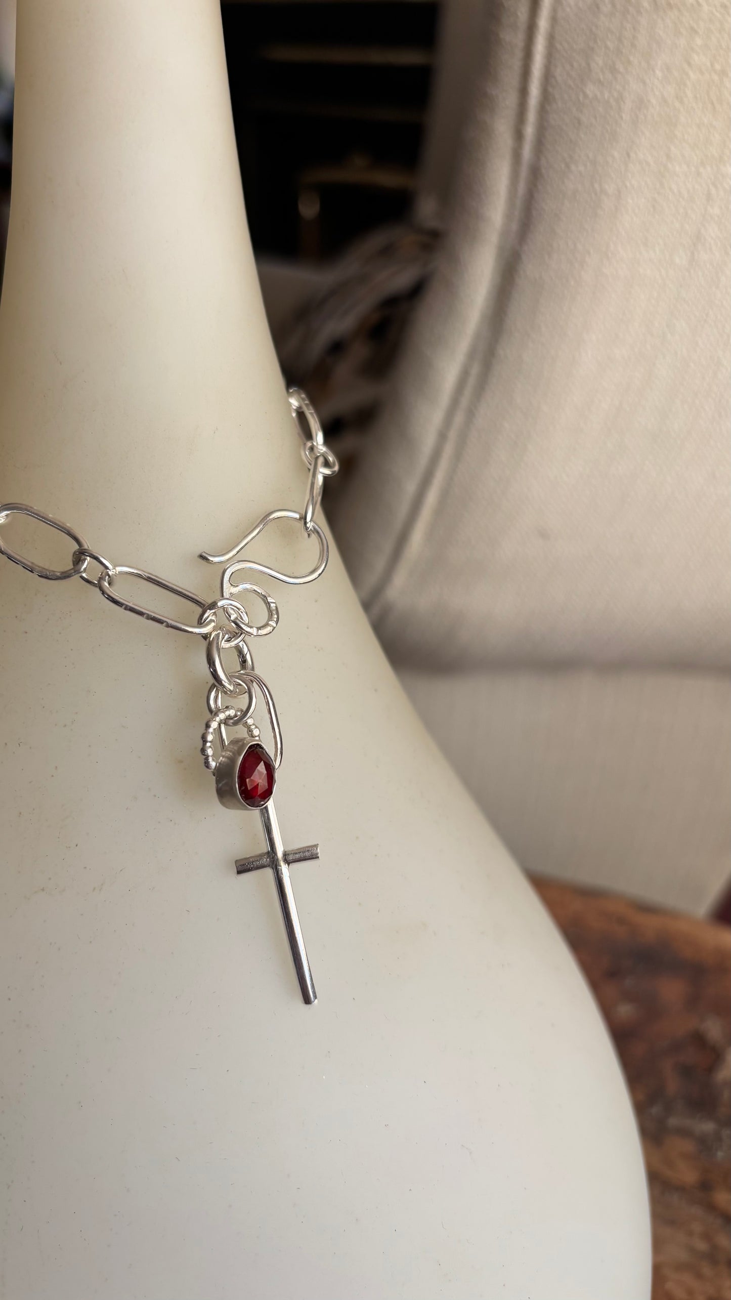 Cross Charm Bracelet