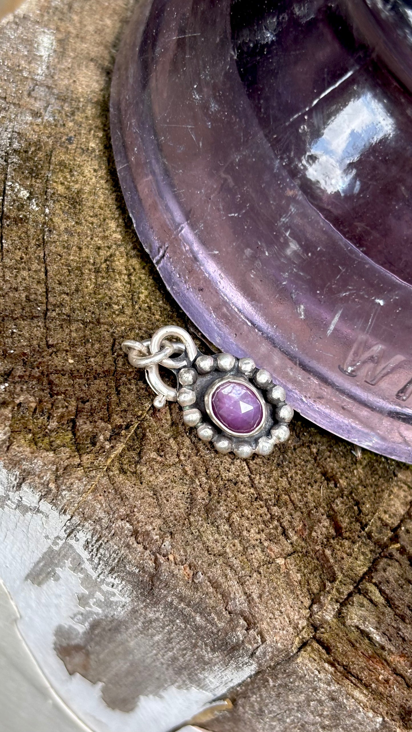 Charm - Star Pink Sapphire