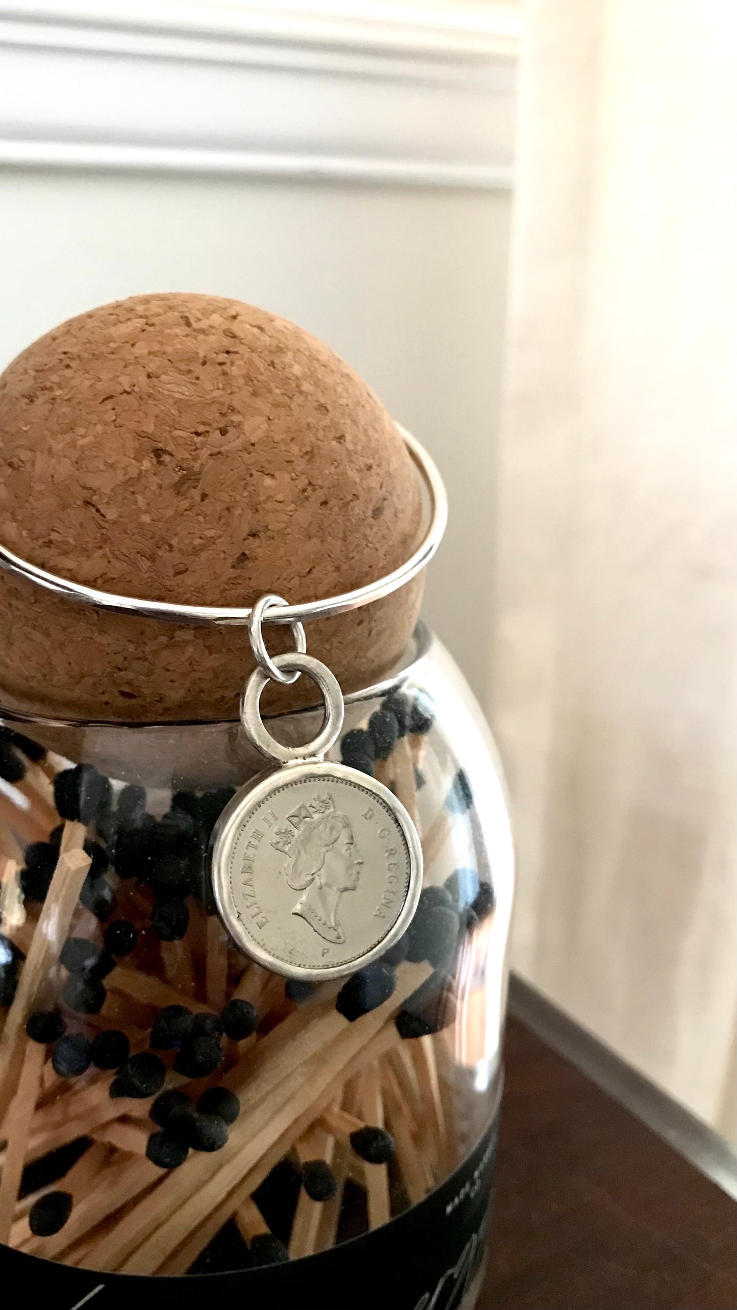 Queen Elizabeth II Coin Bangle