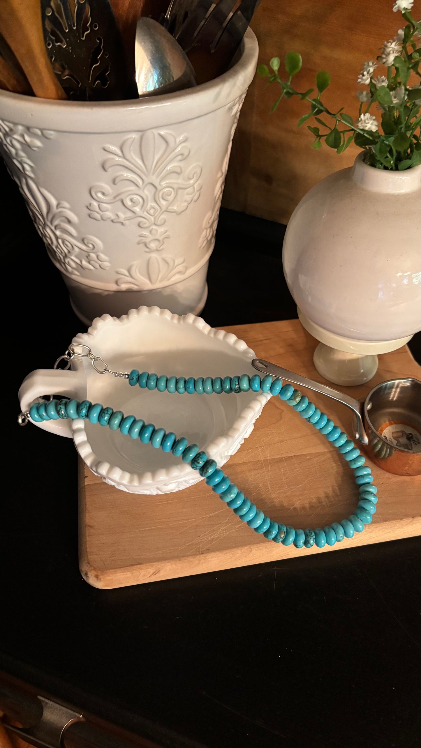 Chunky Turquoise Necklace