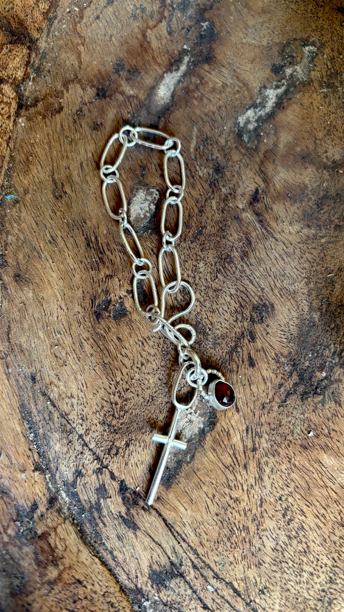 Cross Charm Bracelet