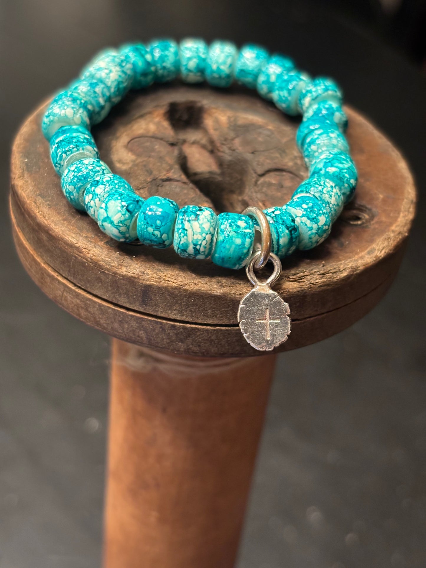 Turquoise blue bracelet