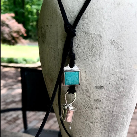 Compass Mine Turquoise Necklace