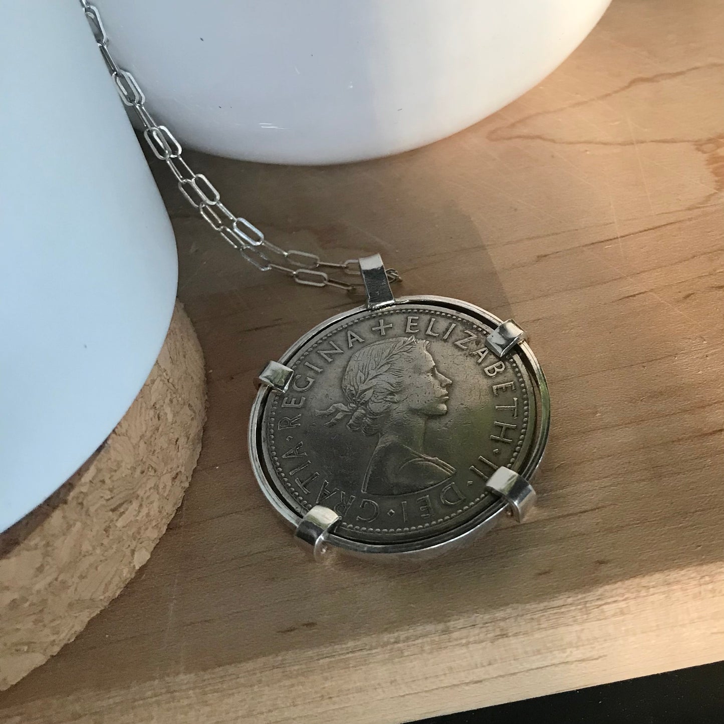 1956 Elizabeth II Coin Necklace