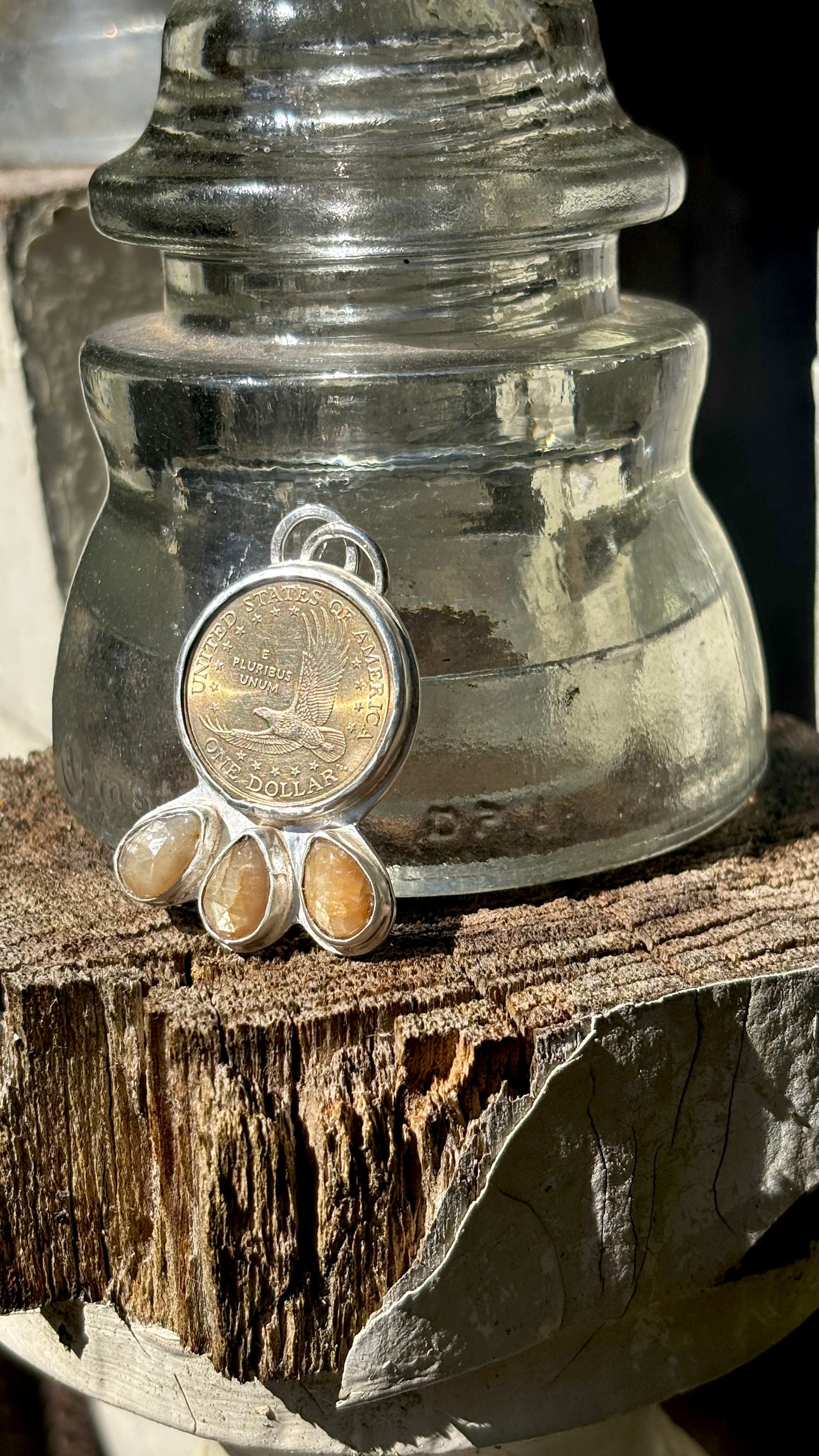 Golden Sunstone Pendant