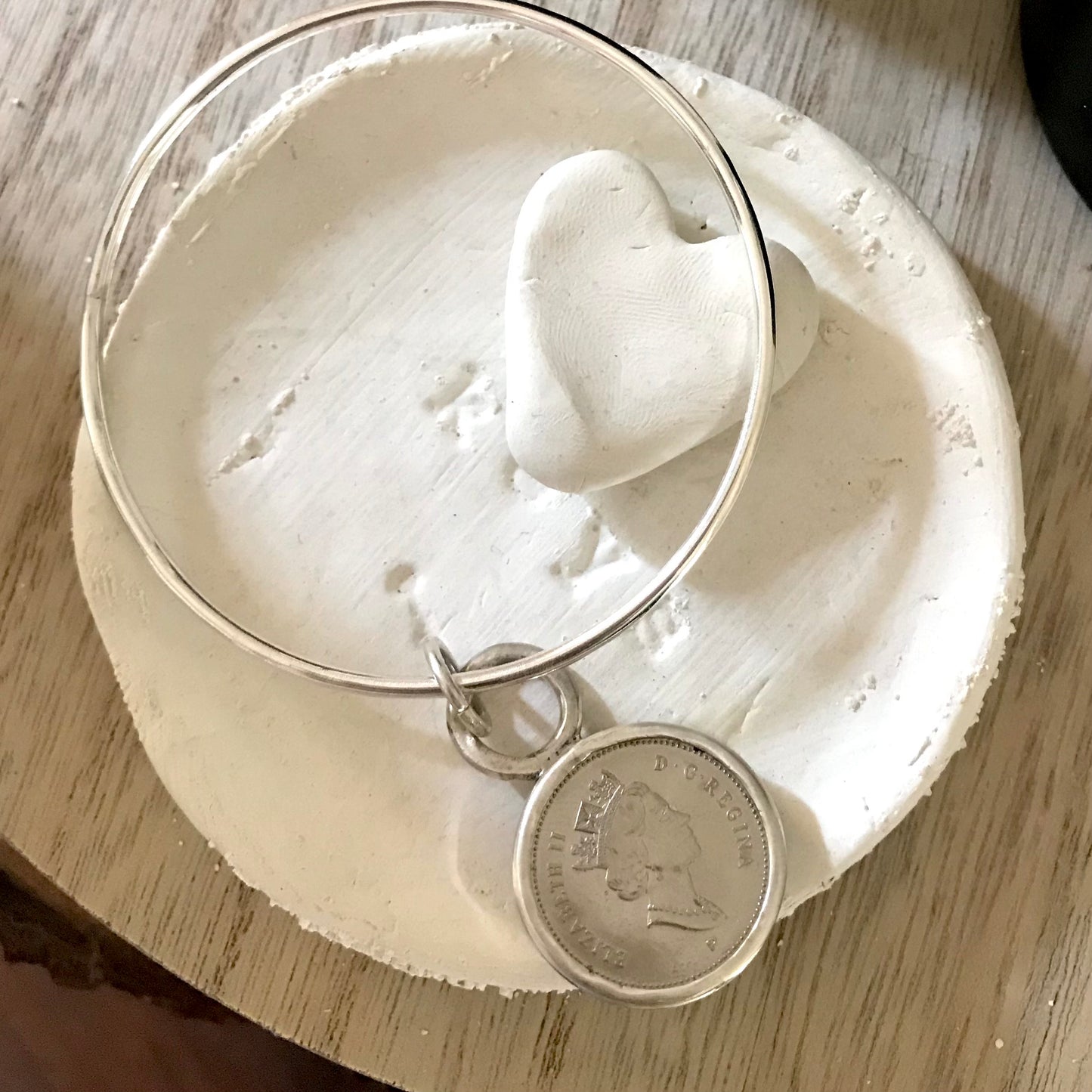 Queen Elizabeth II Coin Bangle