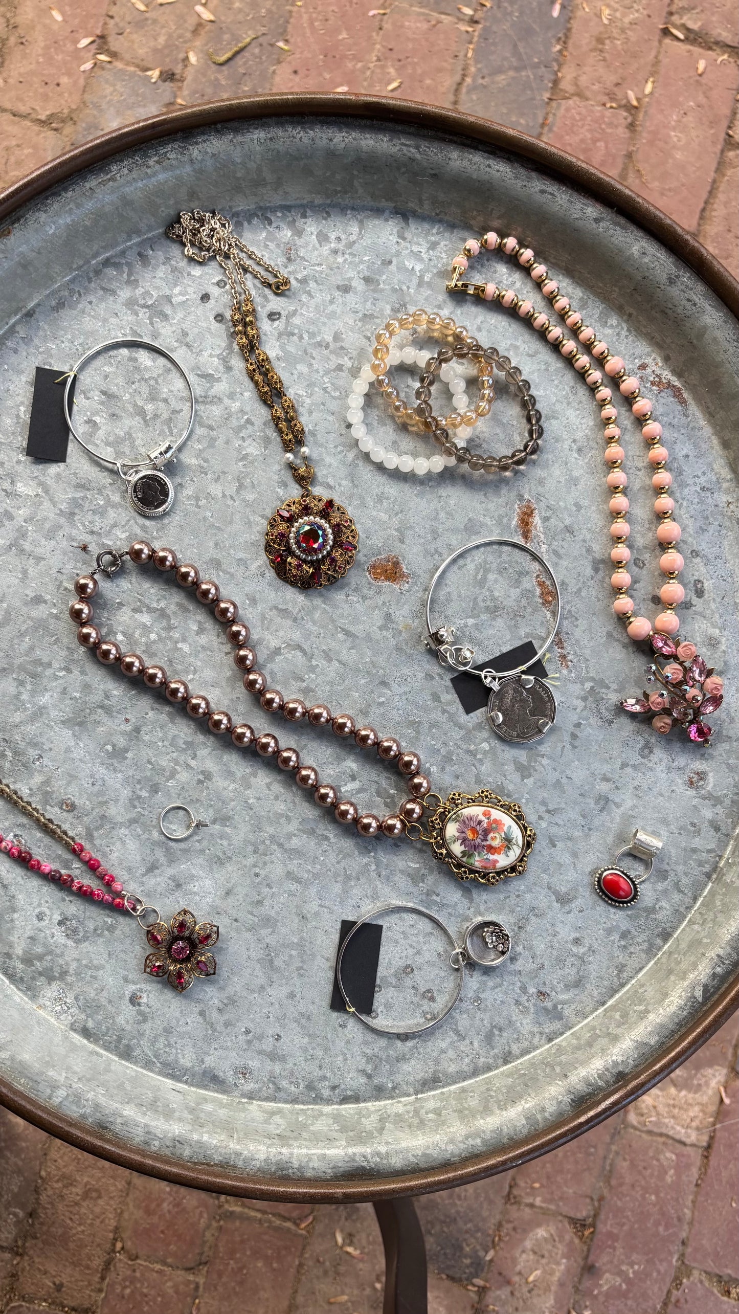 Vintage Brooch - Necklace