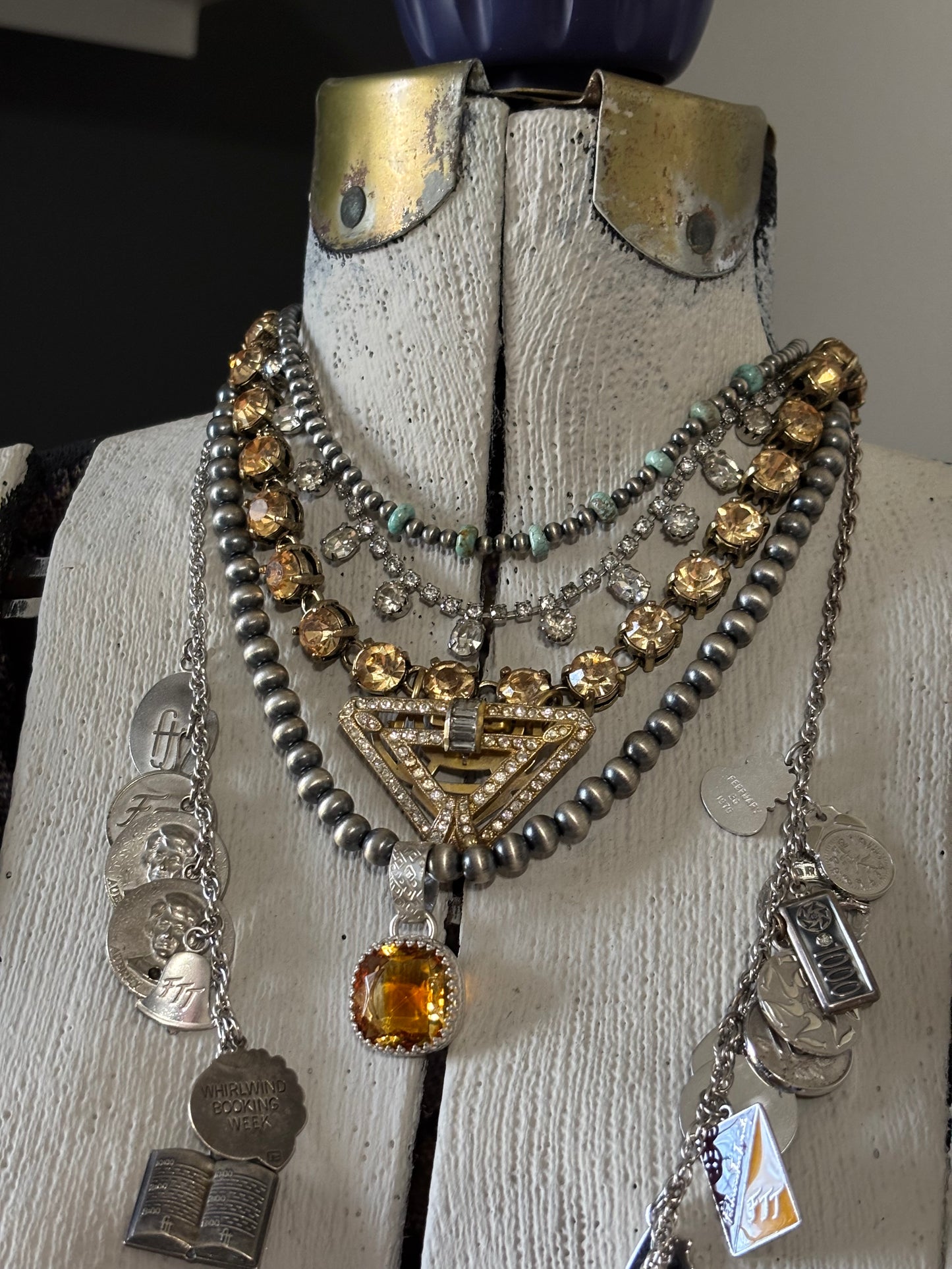 Choker-Sterling Silver Necklace