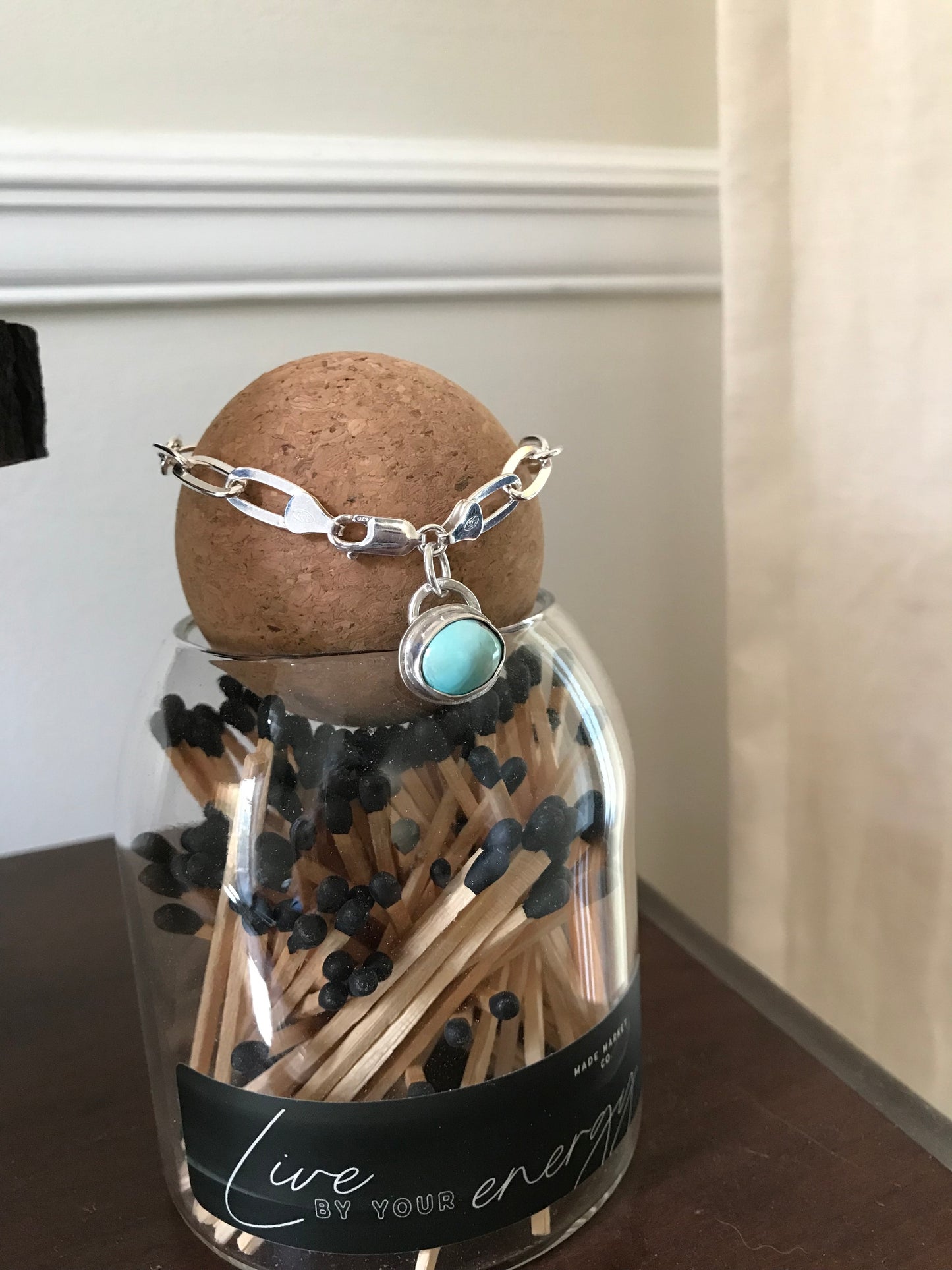 Turquoise Charm Bracelet