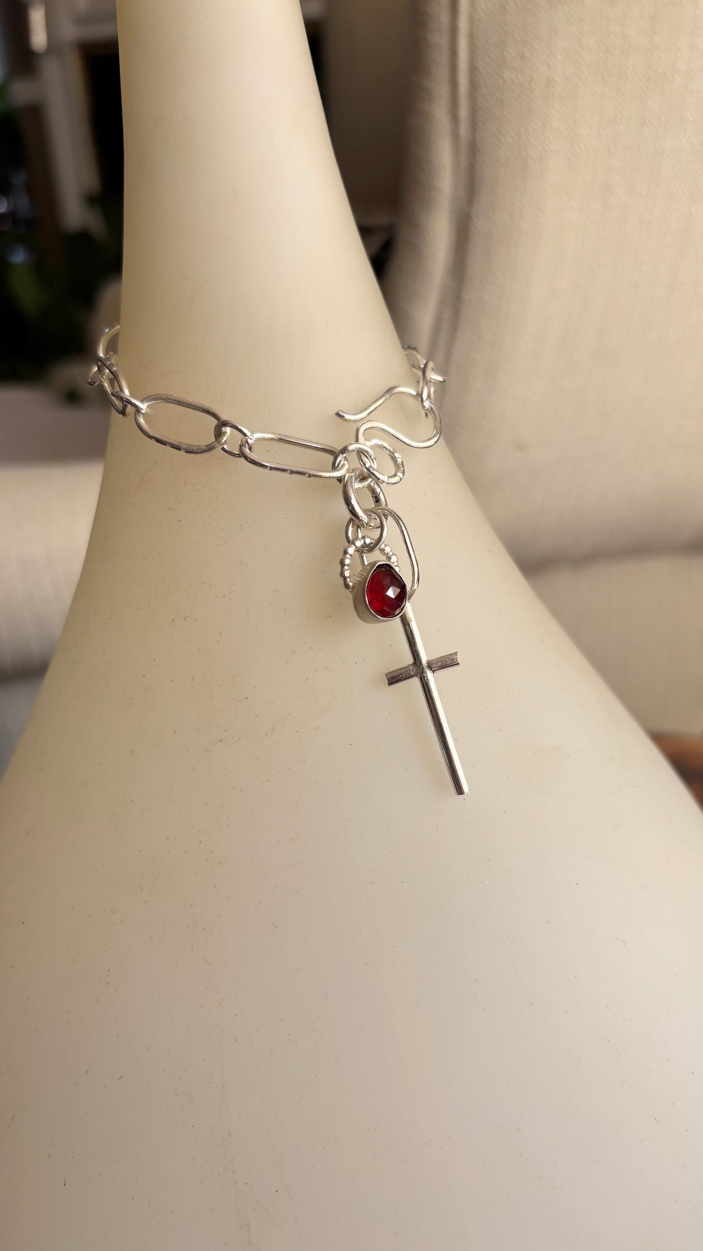 Cross Charm Bracelet