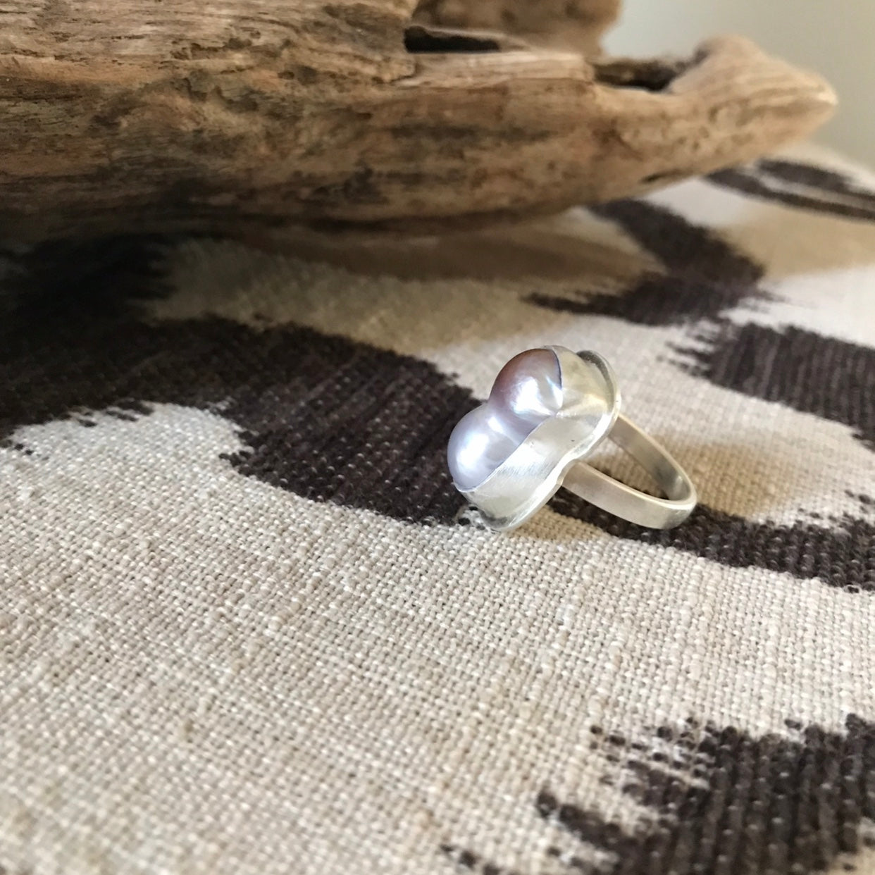 Baroque Pearl Ring