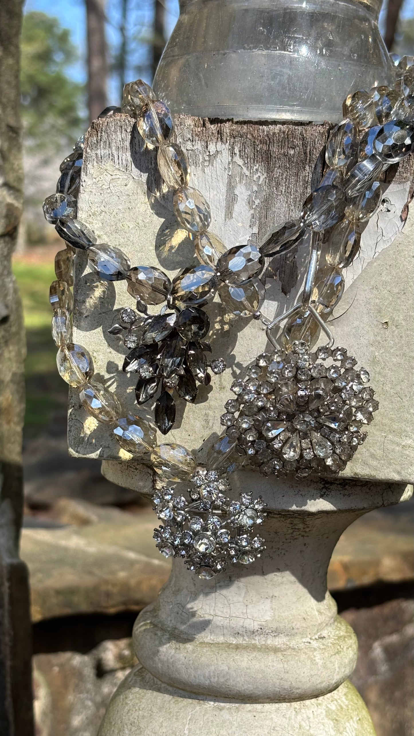 Vintage Brooch - Necklace