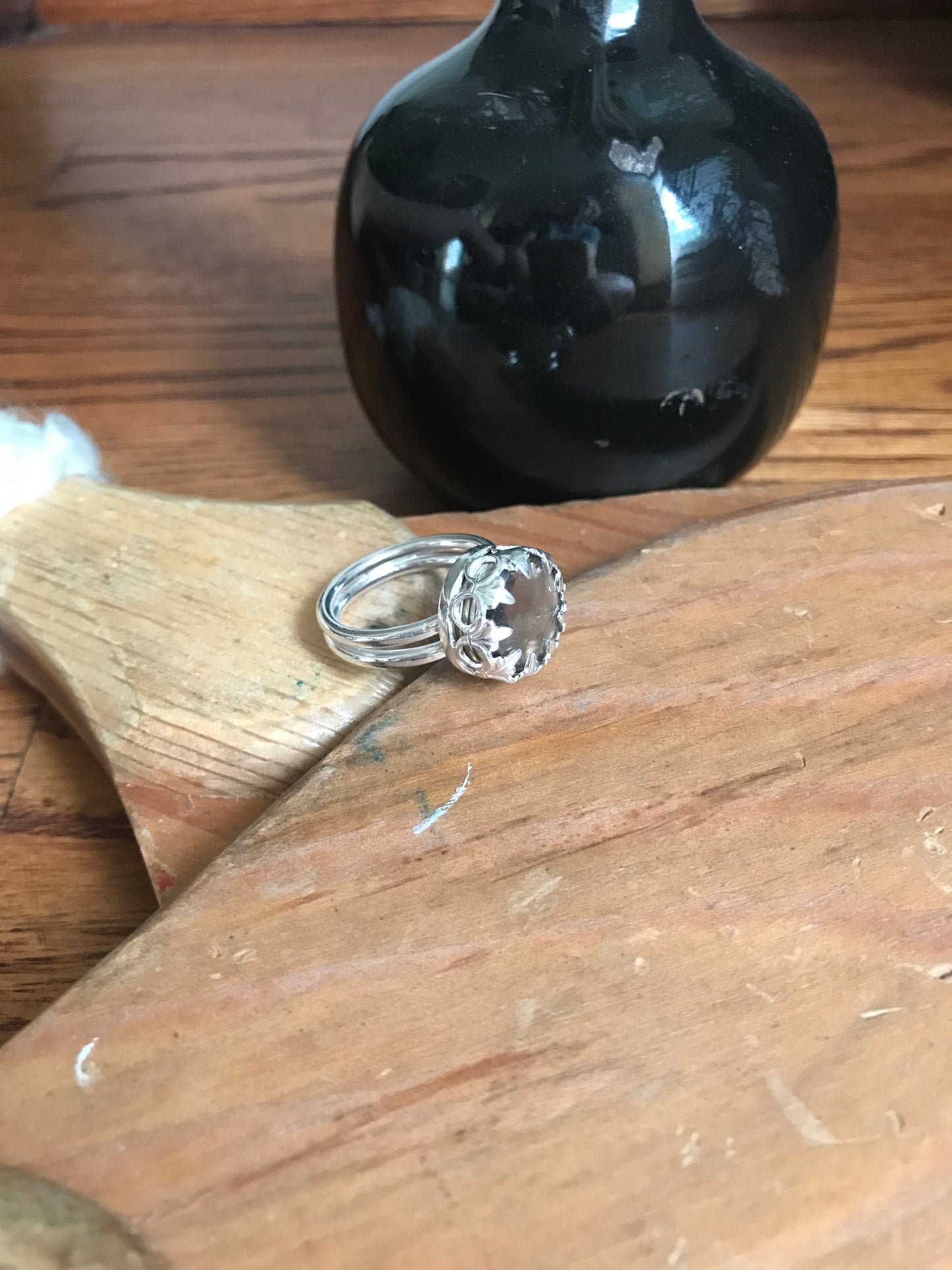 Smokey Topaz Ring