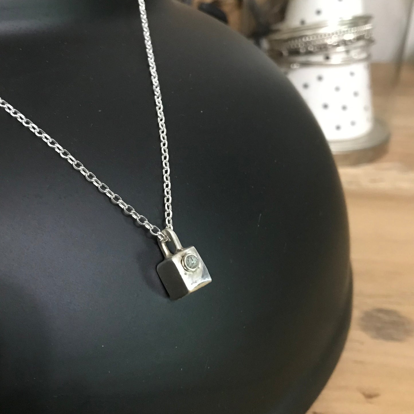 Tiny Turquoise Necklace