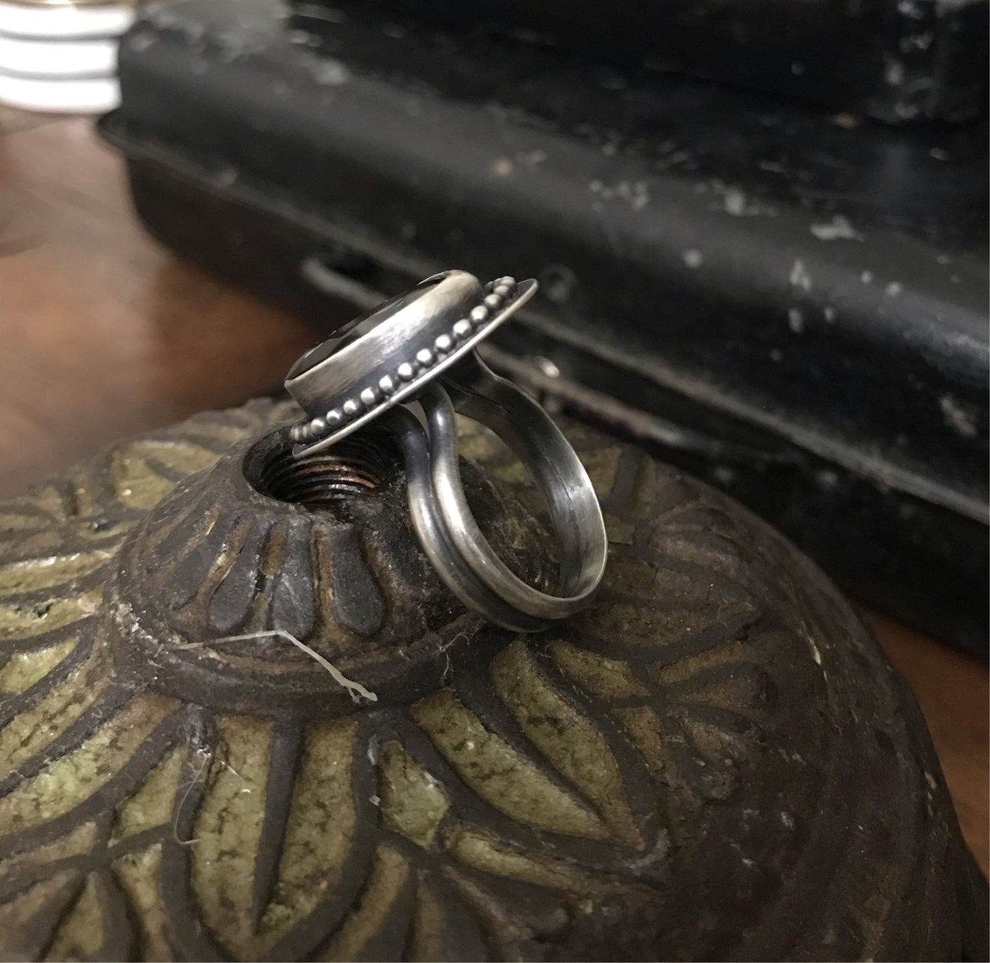 Honey Quartz Ring