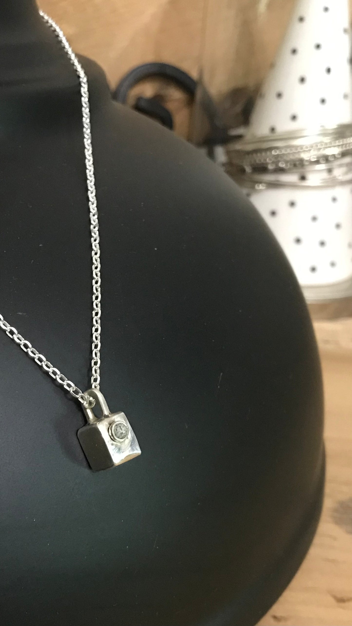 Tiny Turquoise Necklace