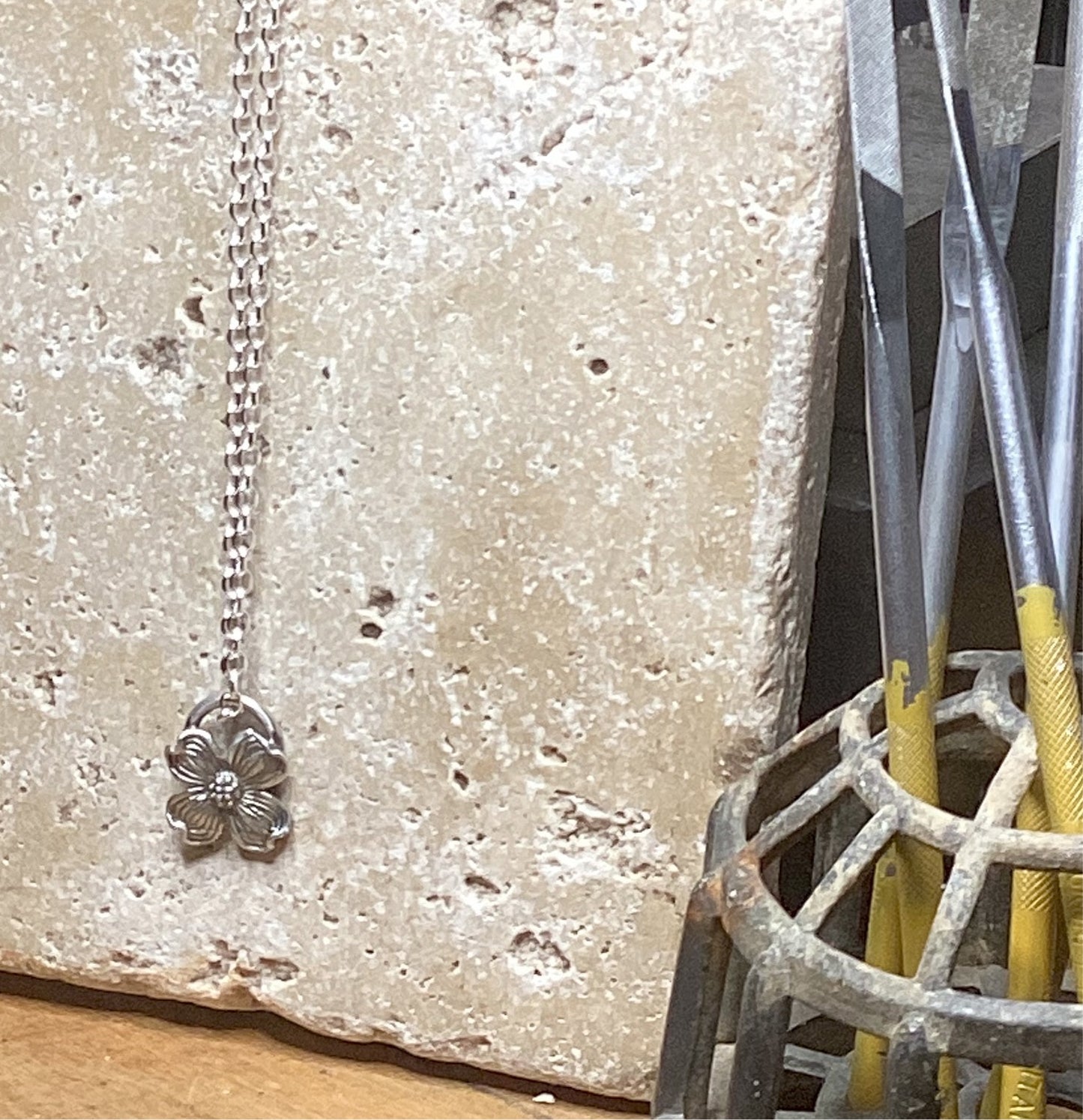 Dogwood Flower Necklace