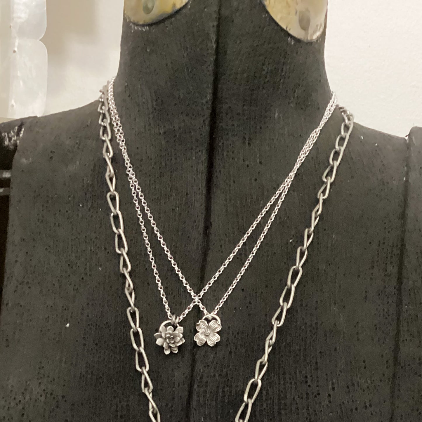Dogwood Flower Necklace