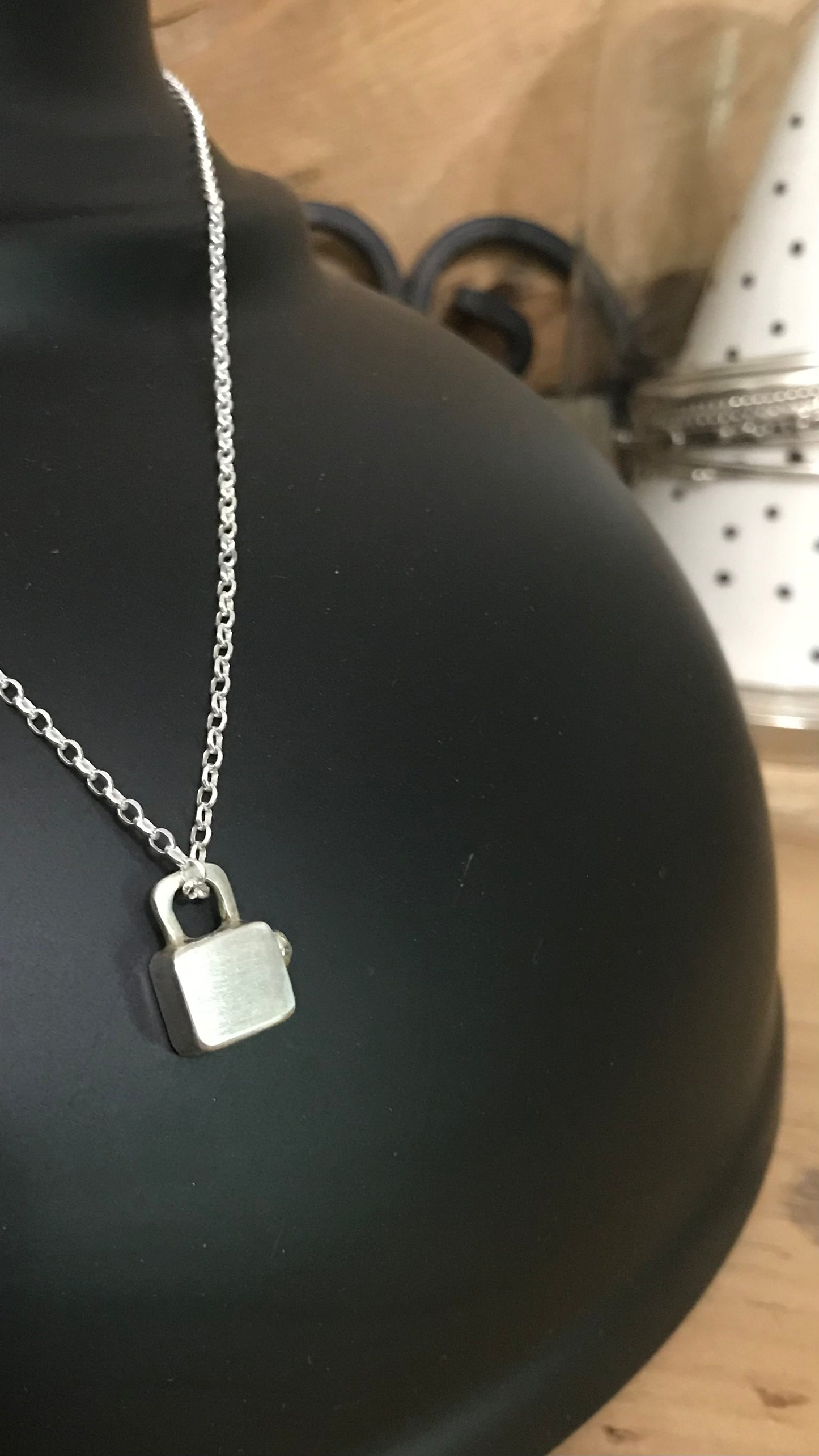 Tiny Turquoise Necklace