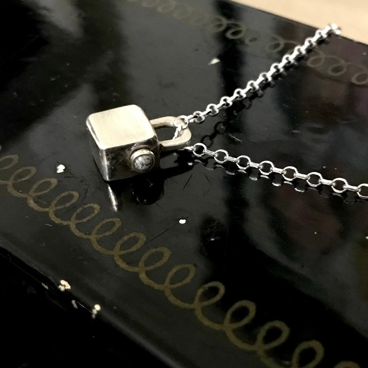 Tiny Turquoise Necklace
