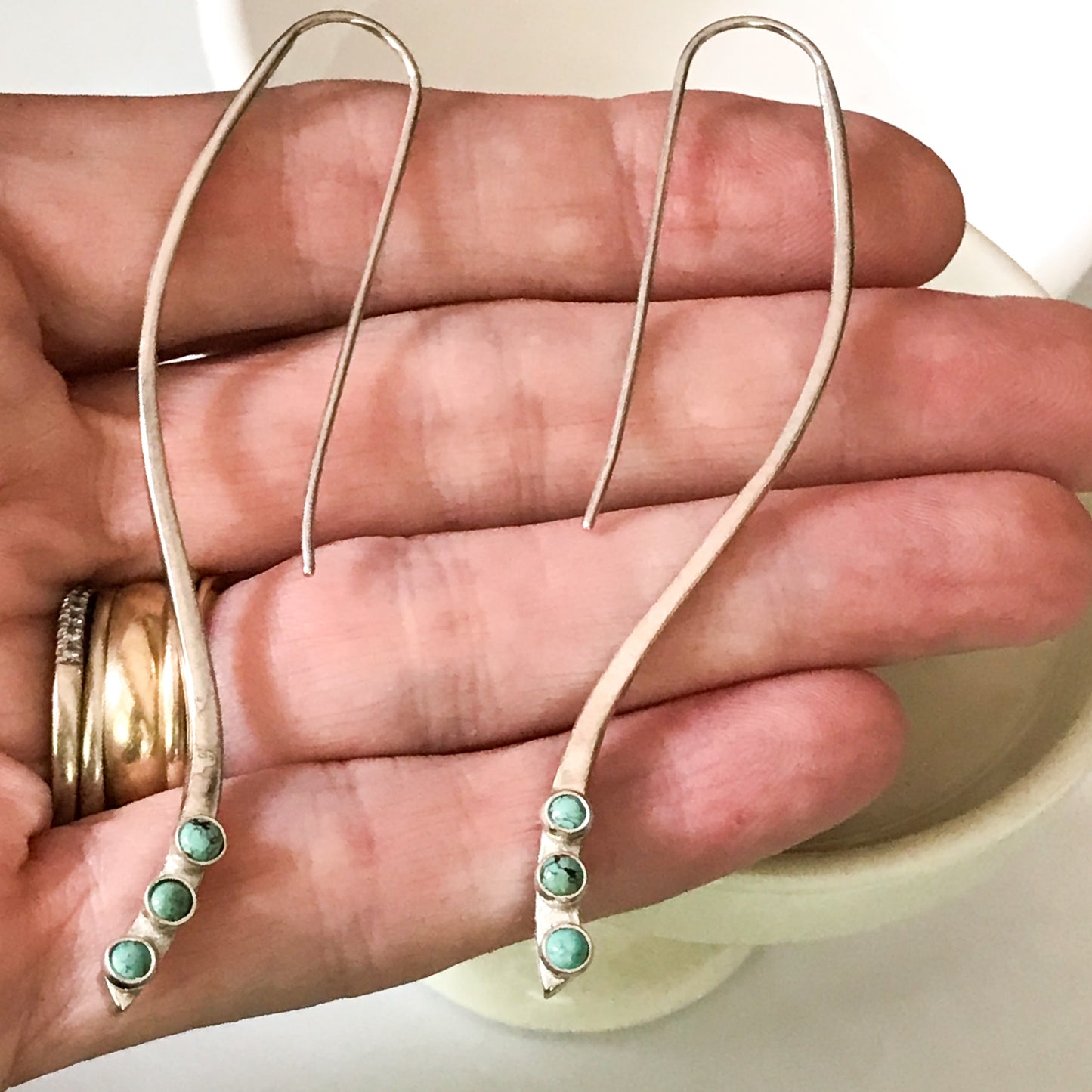 Reserved for Marcy - Wave Earrings