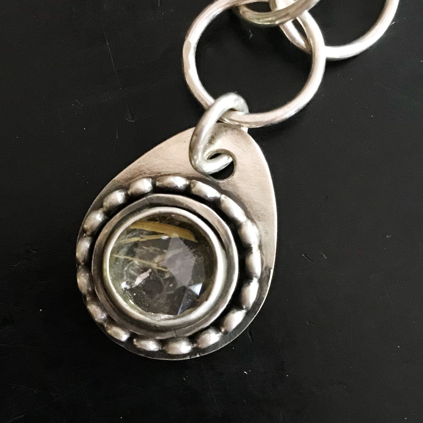 Rutilated Quartz Necklace