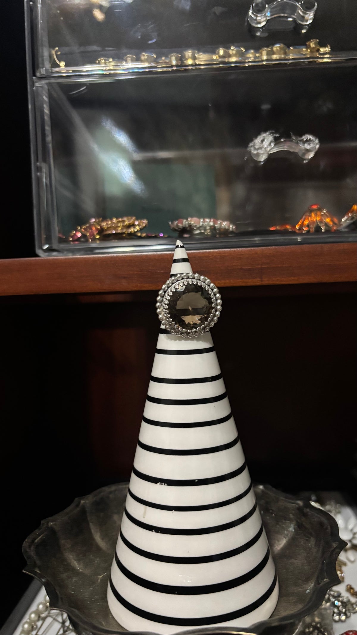 Smokey Quartz Ring