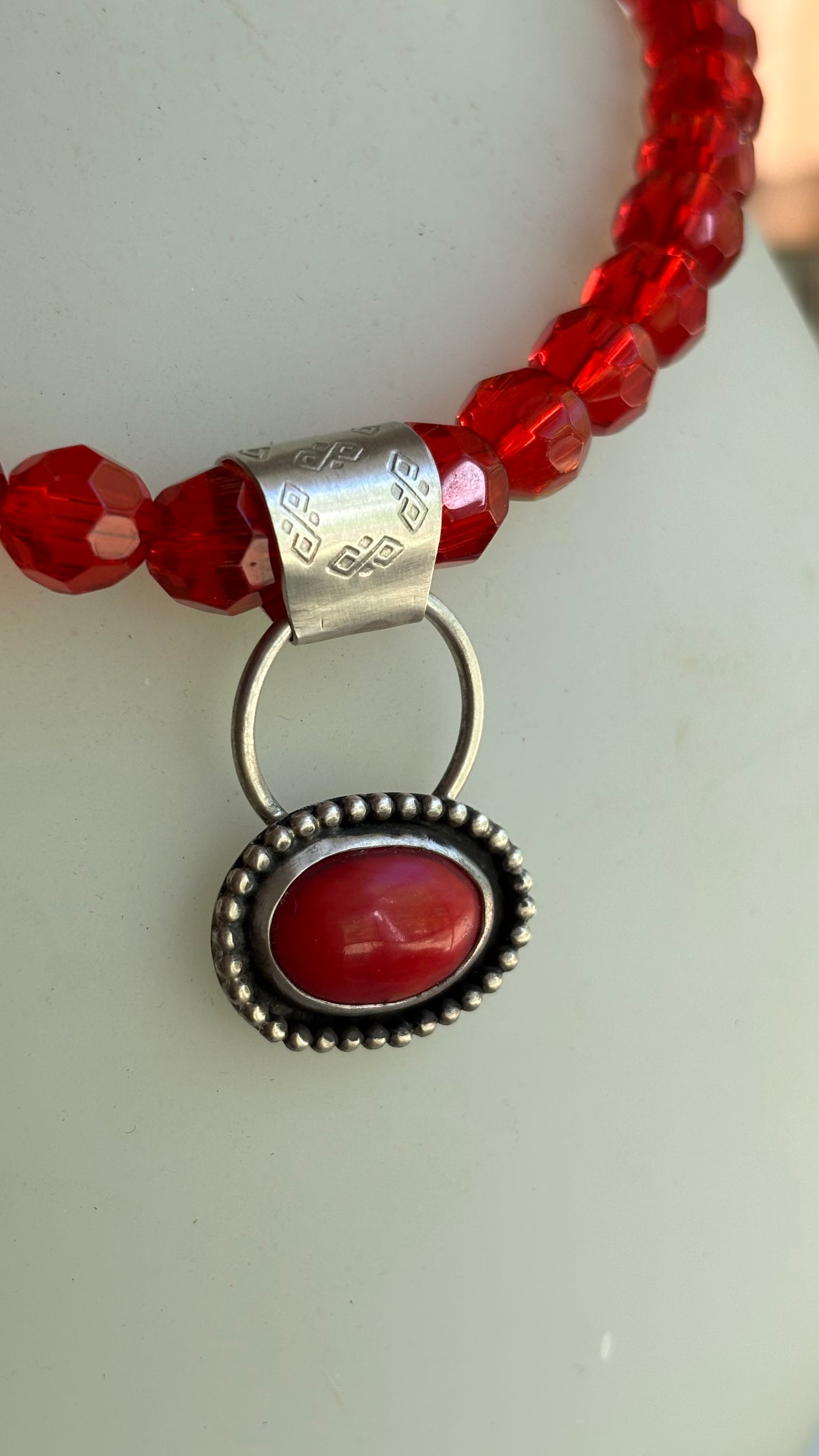 Rosy Red Necklace