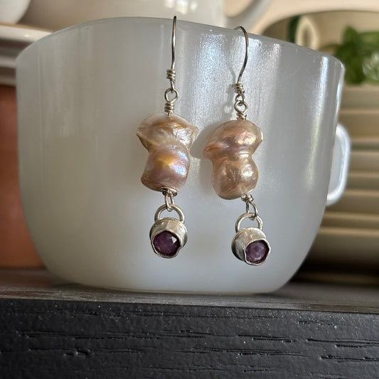 Baroque Pearl Earrings