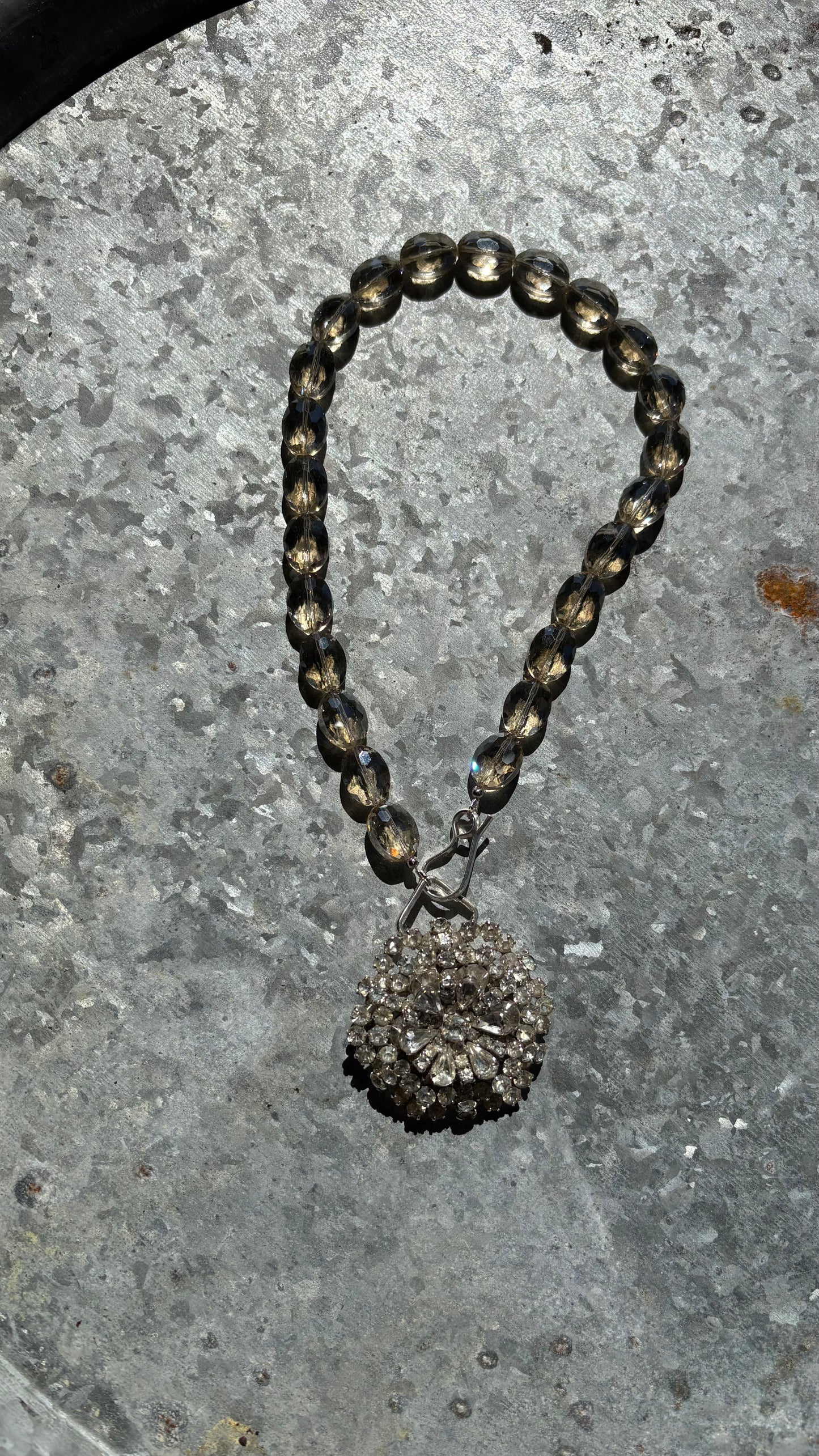 Vintage Brooch - Necklace
