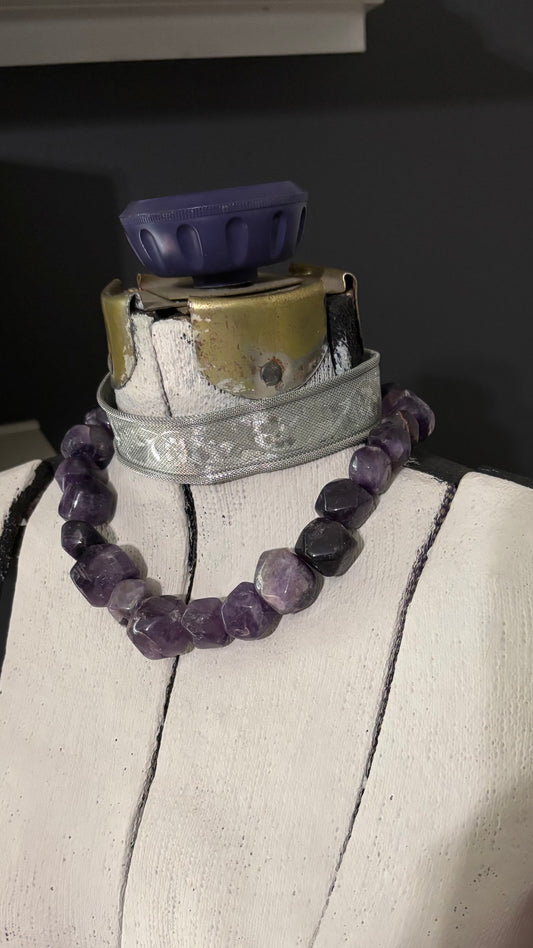 Amethyst Choker