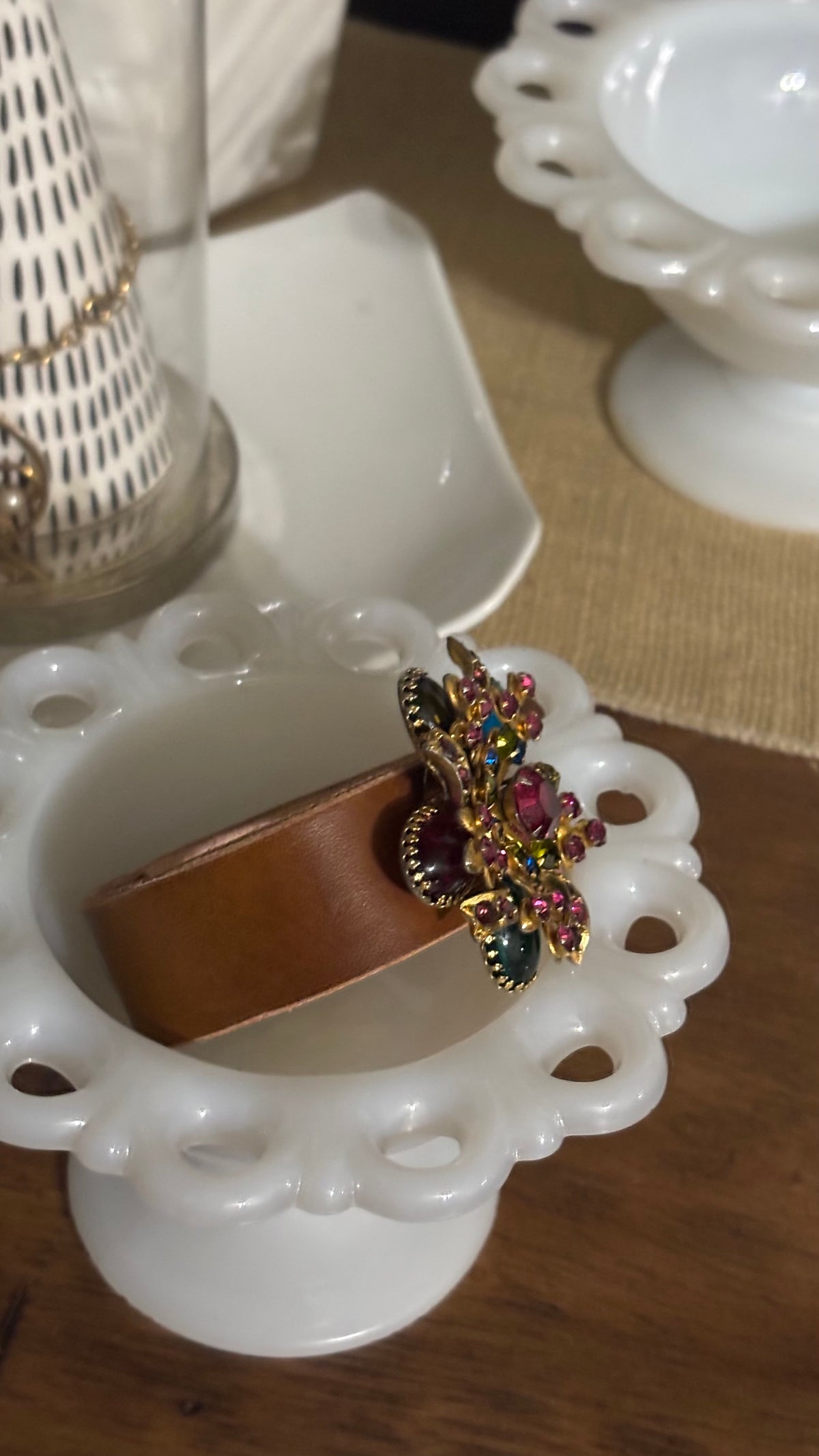 Vintage - Brooch Cuff