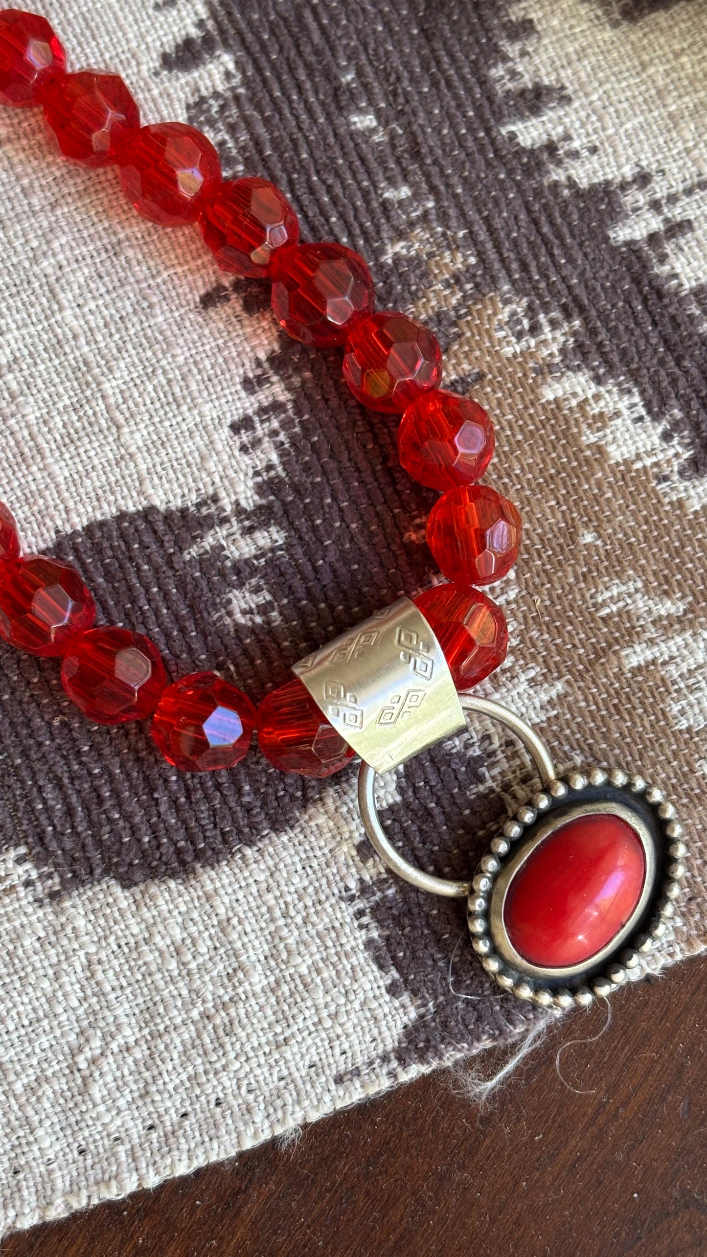 Rosy Red Necklace