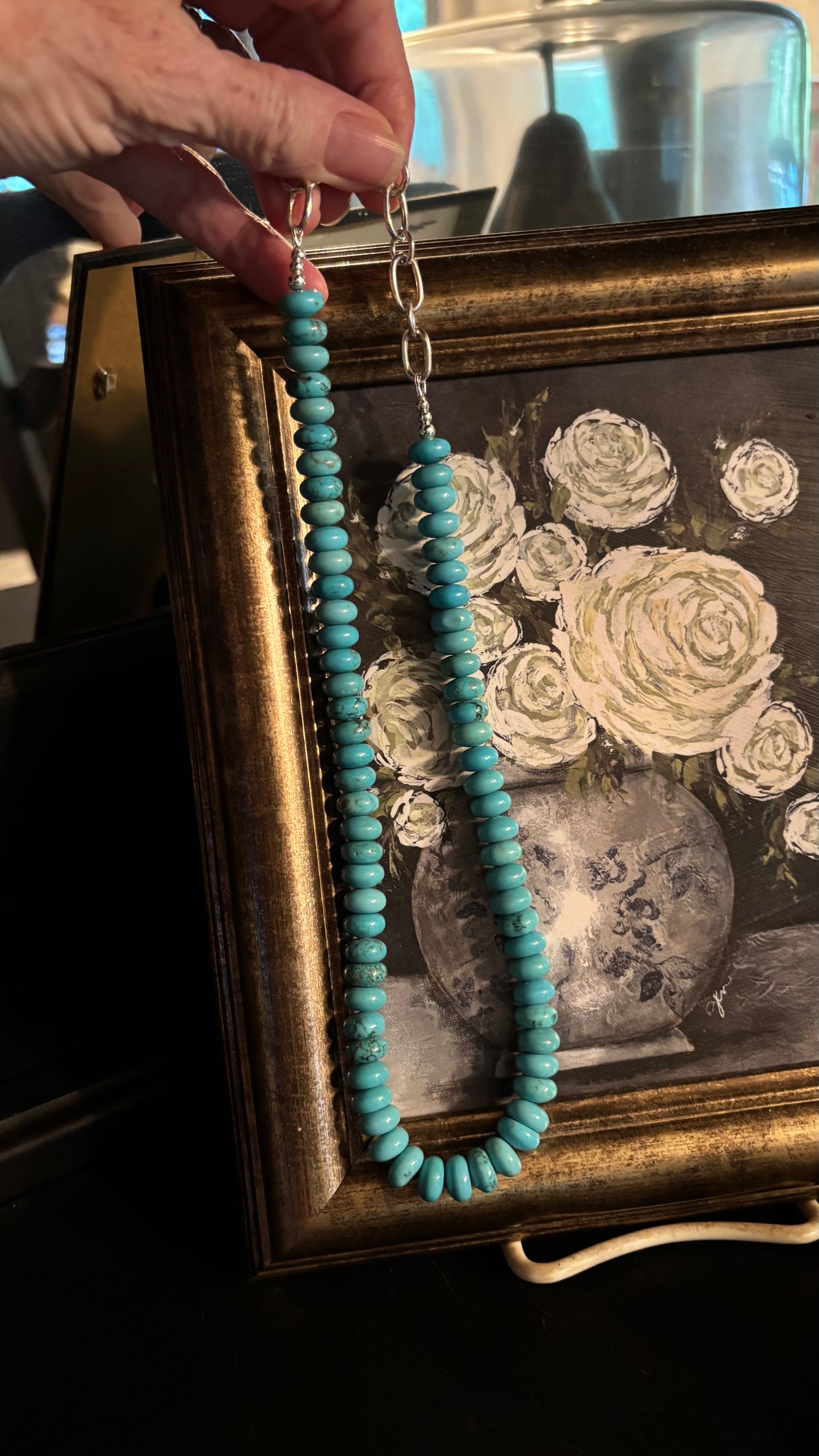 Chunky Turquoise Necklace