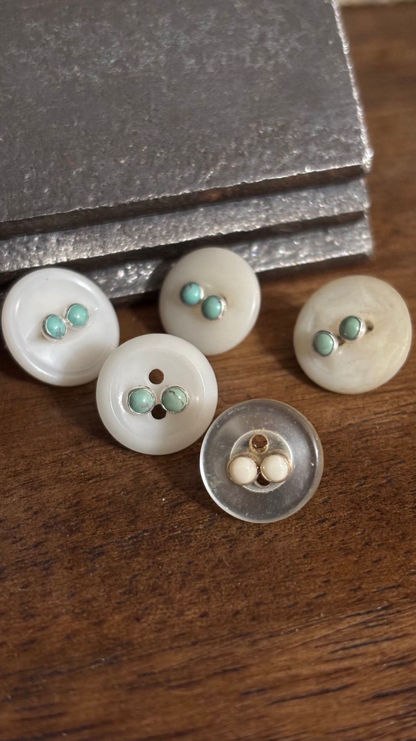 Dots - Tiny Sterling Silver Earrings