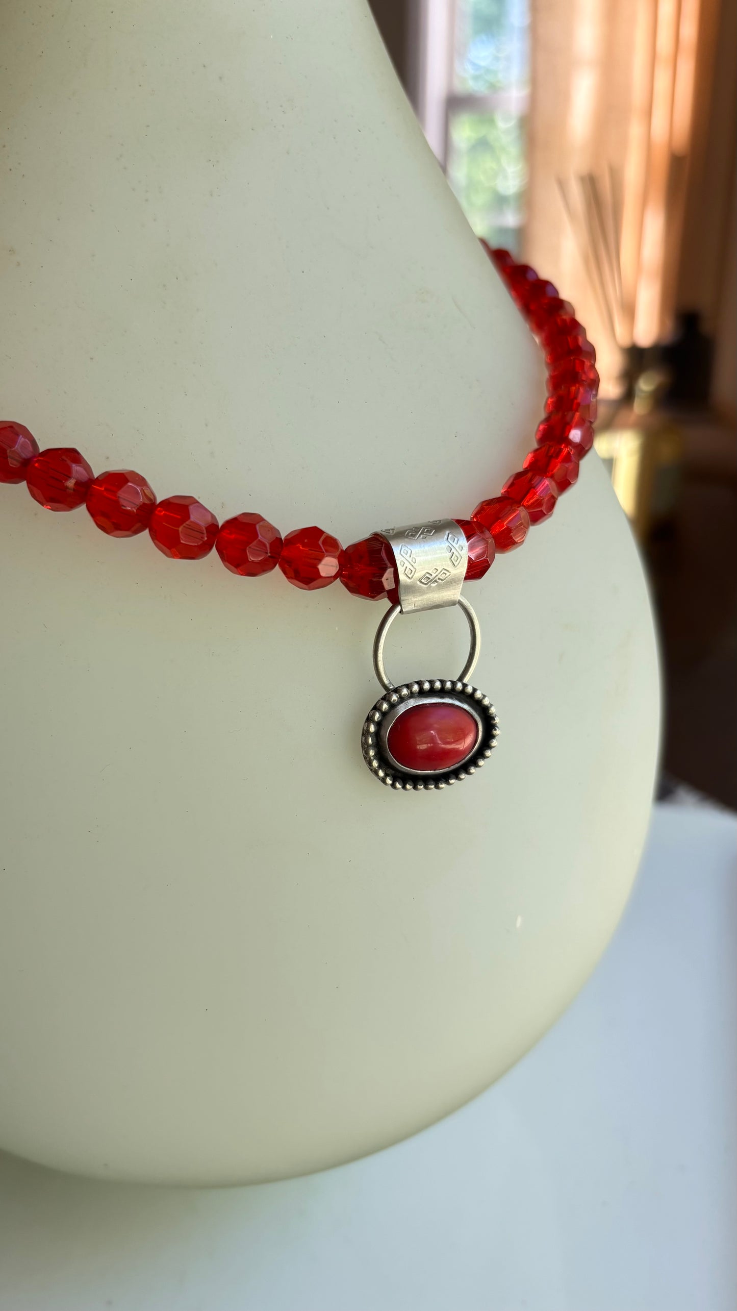 Rosy Red Necklace