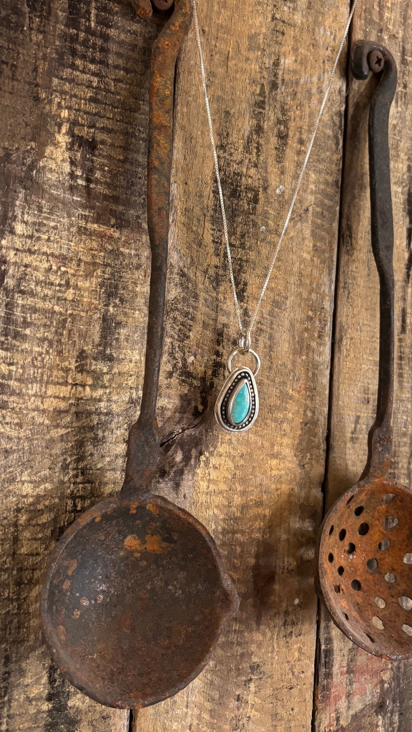 Tear Drop Turquoise Necklace